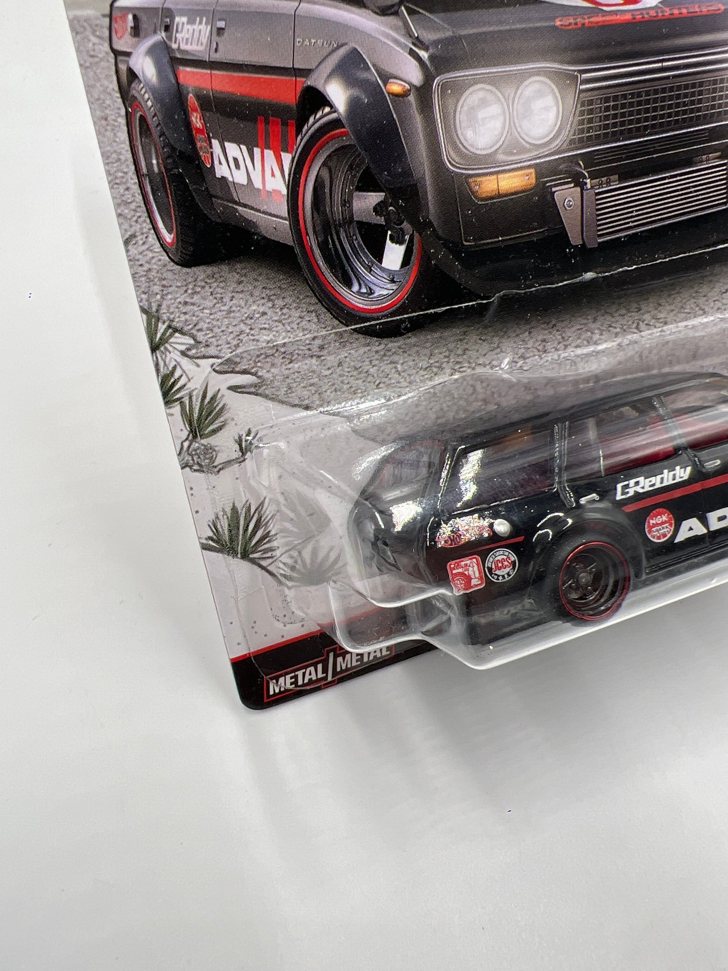 Hot Wheels Car Culture Japan Historics 1 #1 71 Datsun 510 Wagon Advan Smooth Grille W/Protector