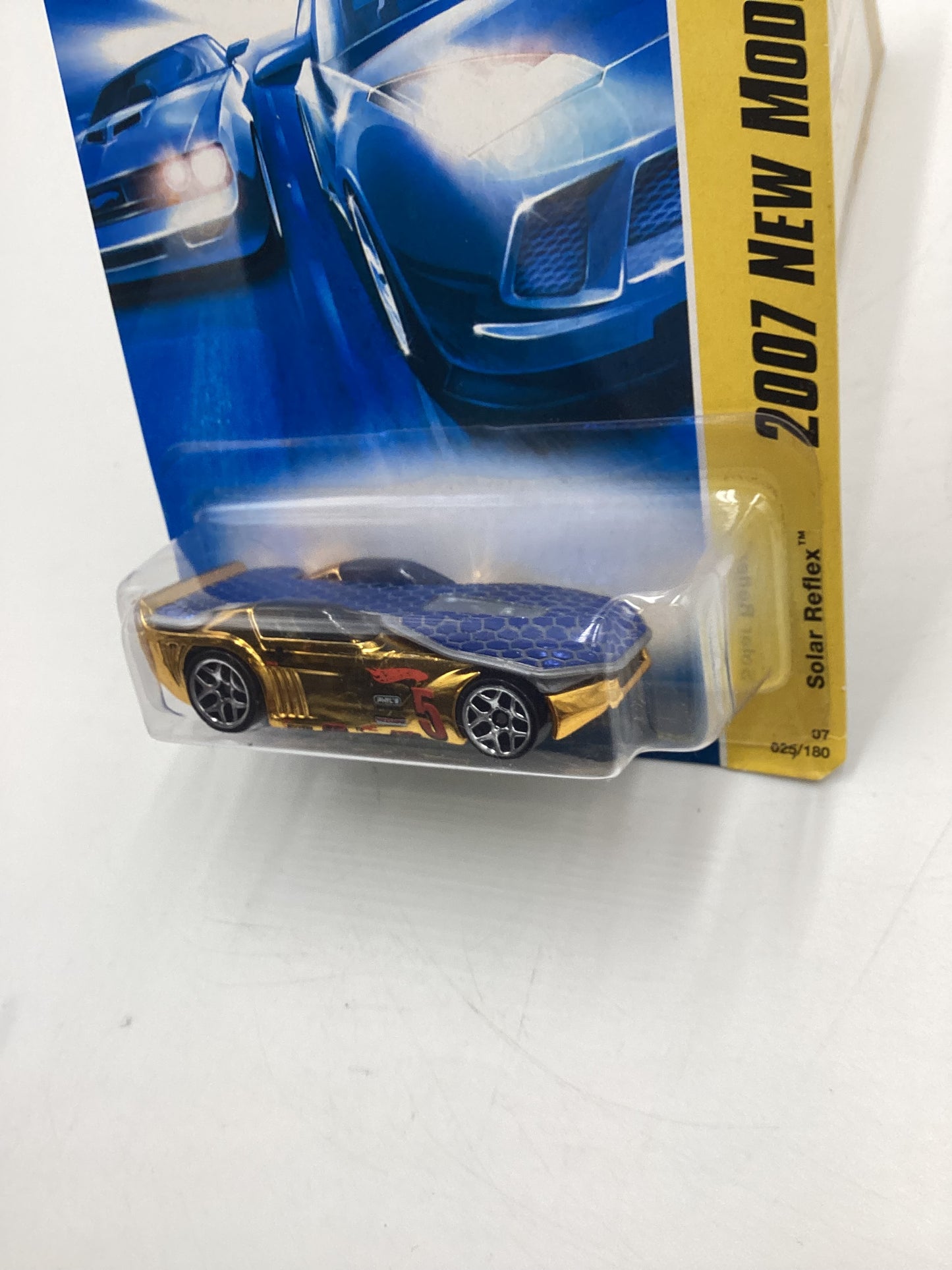 2007 Hot Wheels New Models #25 Solar Reflex Gold ii2