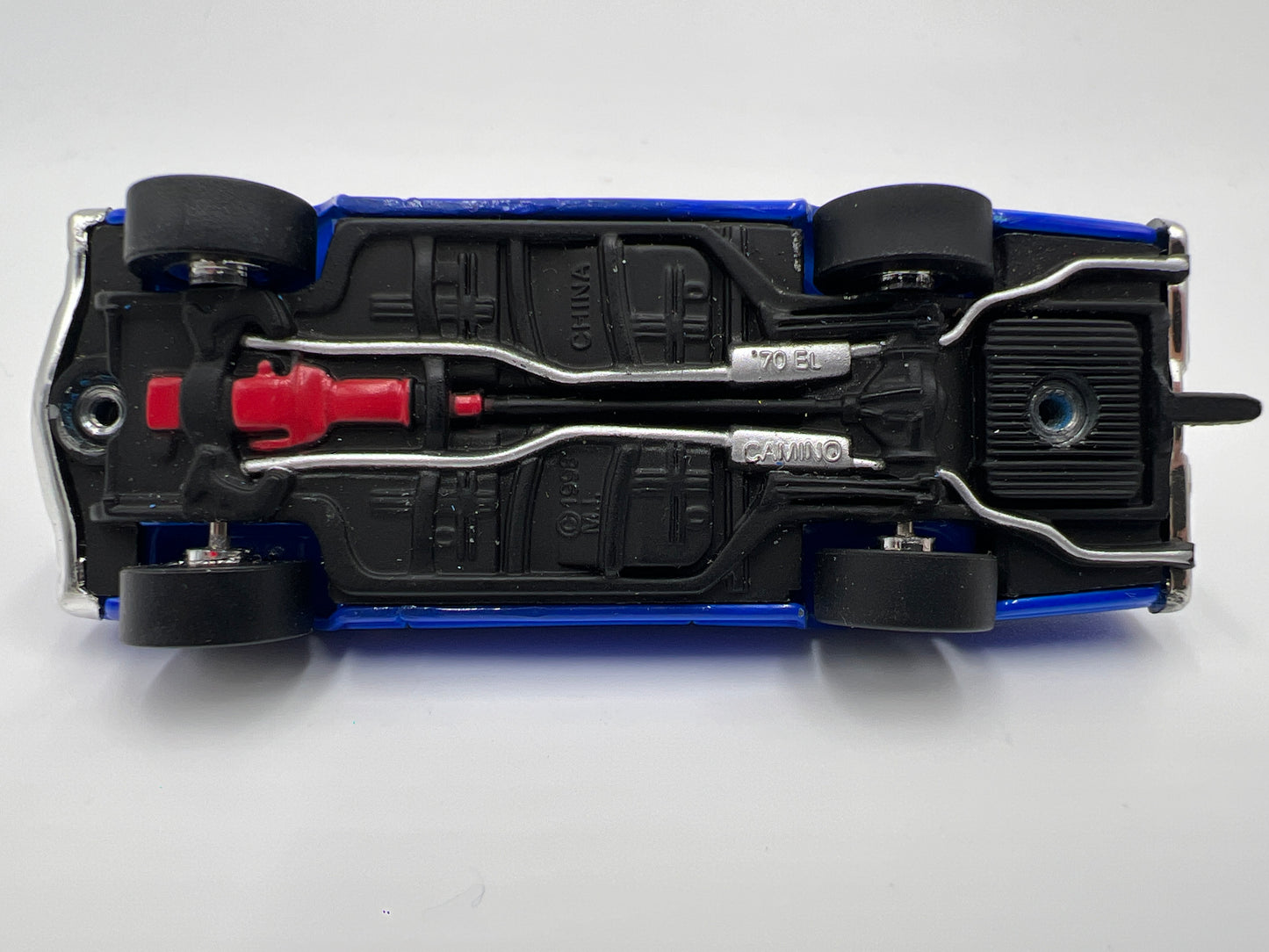 Hot Wheels 1/64 100% Premium Black Box 70 El Camino Blue Loose