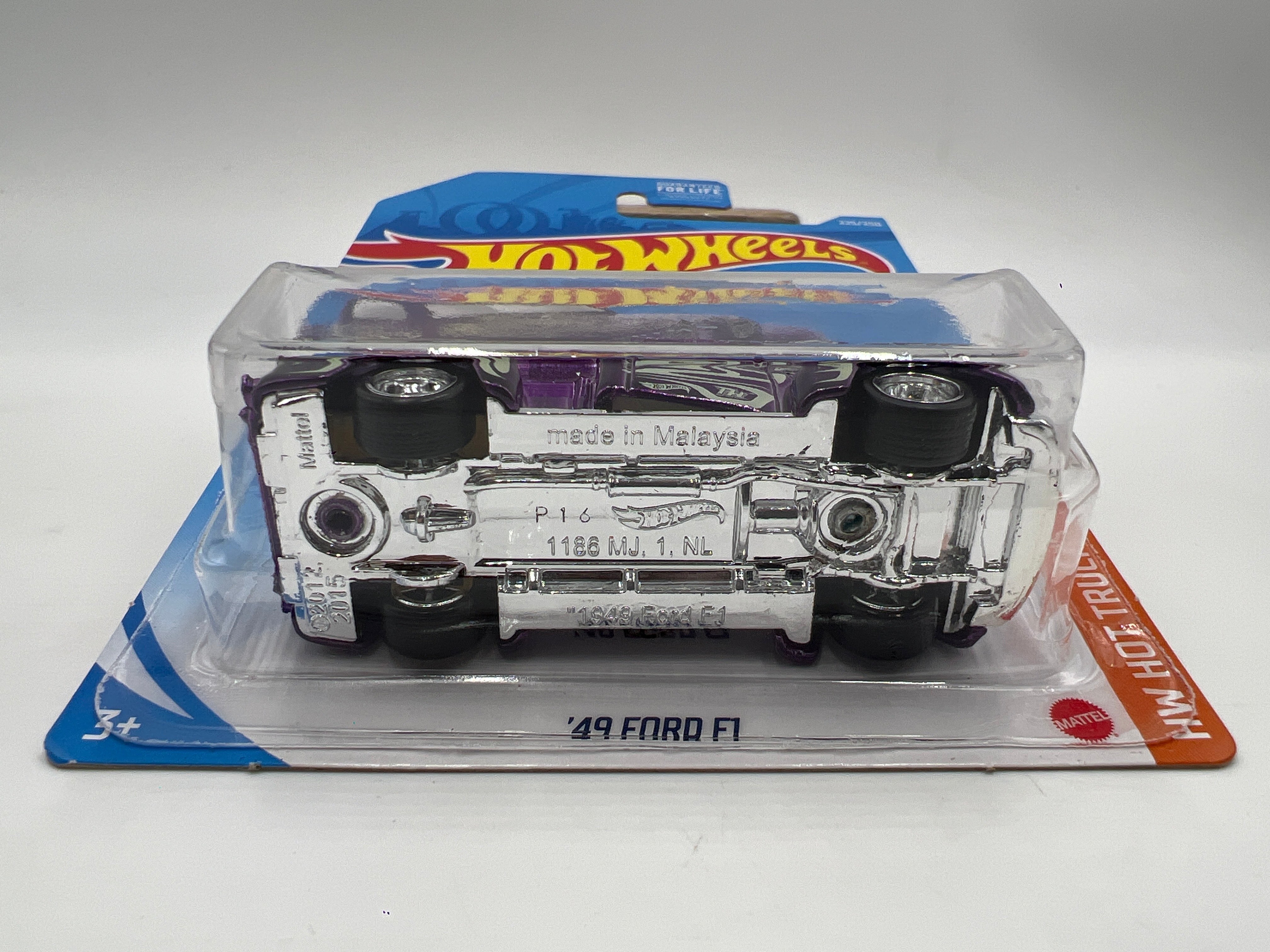 2021 Hot Wheels Super Treasure Hunt #225 49 Ford F1 Purple W