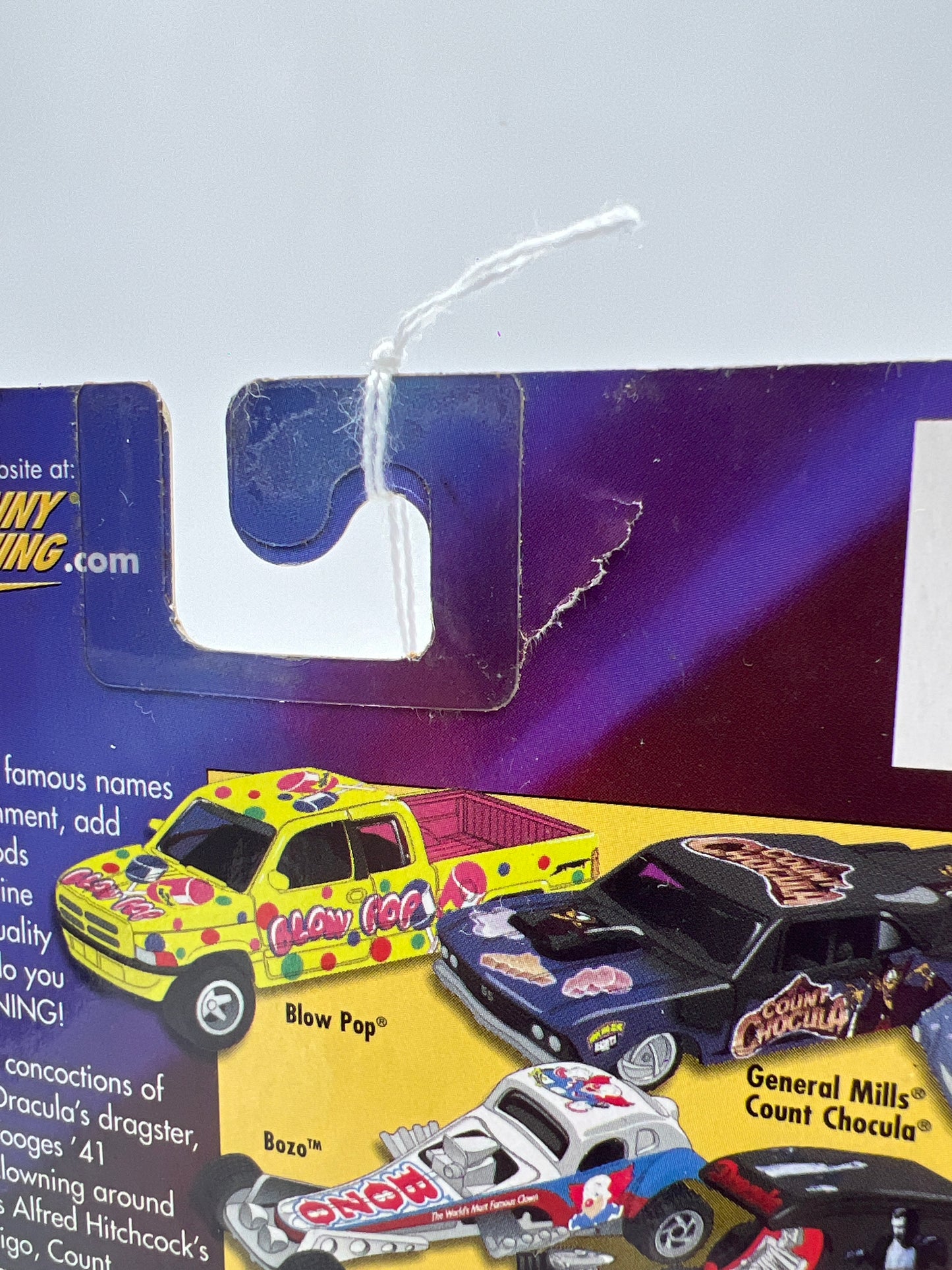 Johnny Lightning Team Lightning Blow Pop 1996 Dodge Ram Yellow 221G