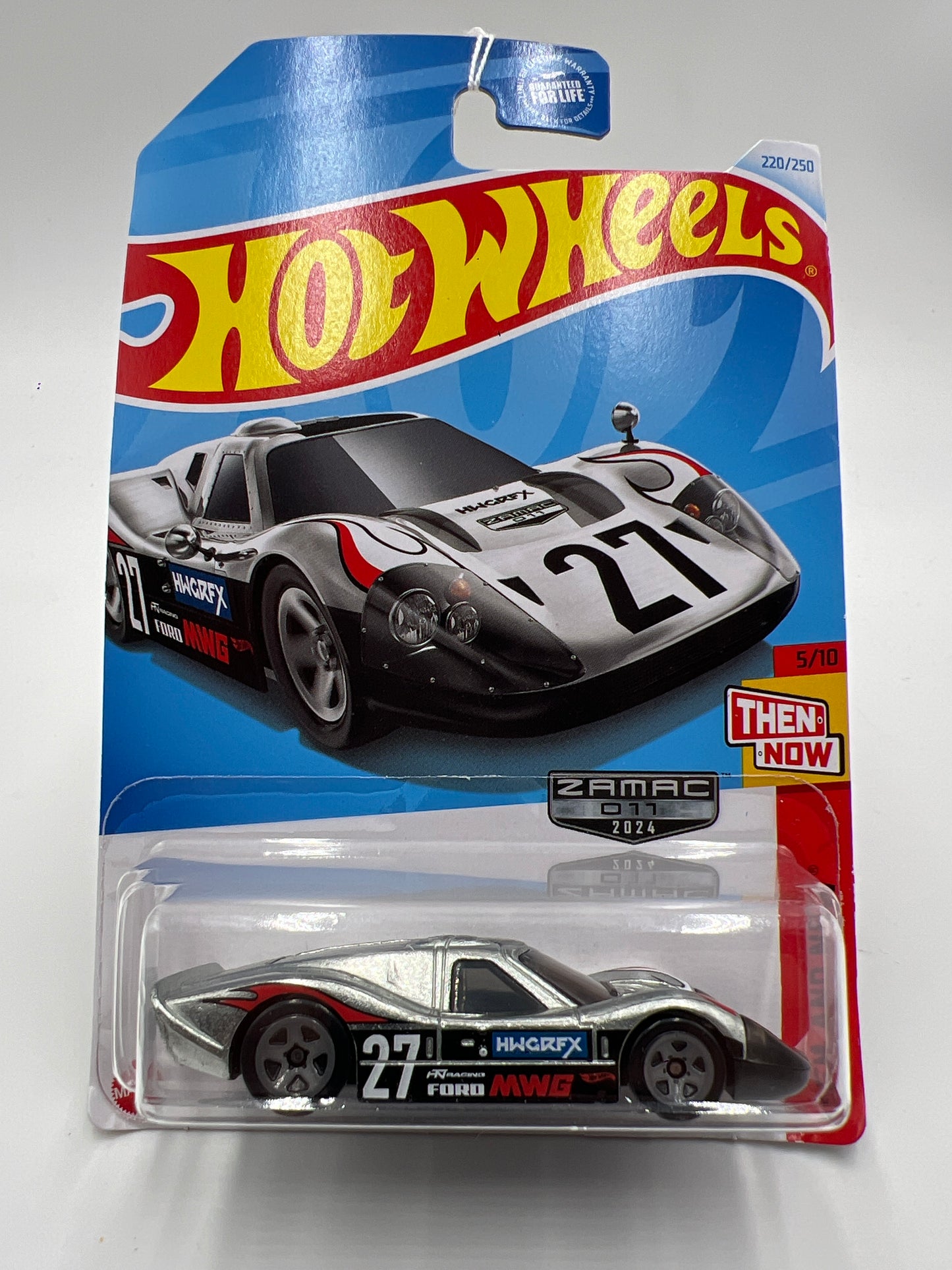 2024 Hot Wheels Q Case #220 Walmart Exclusive Zamac 011 67 Ford GT40 Mk.IV 147E