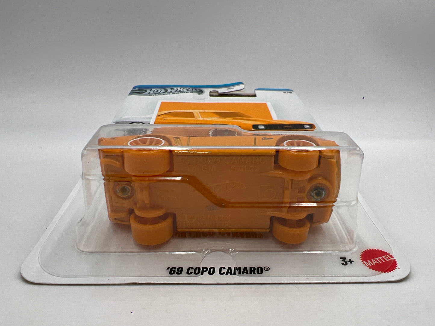 Hot Wheels Silver Series Pantone 2013 #5 69 Copo Camaro Orange 154C