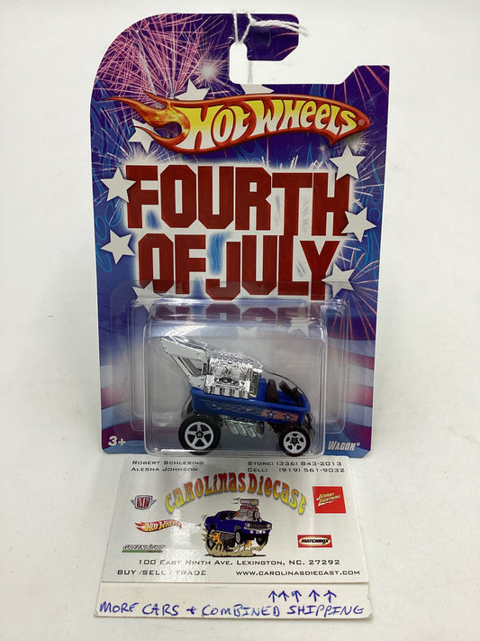 Hot wheels Fourth of July Draggin Wagon 159E