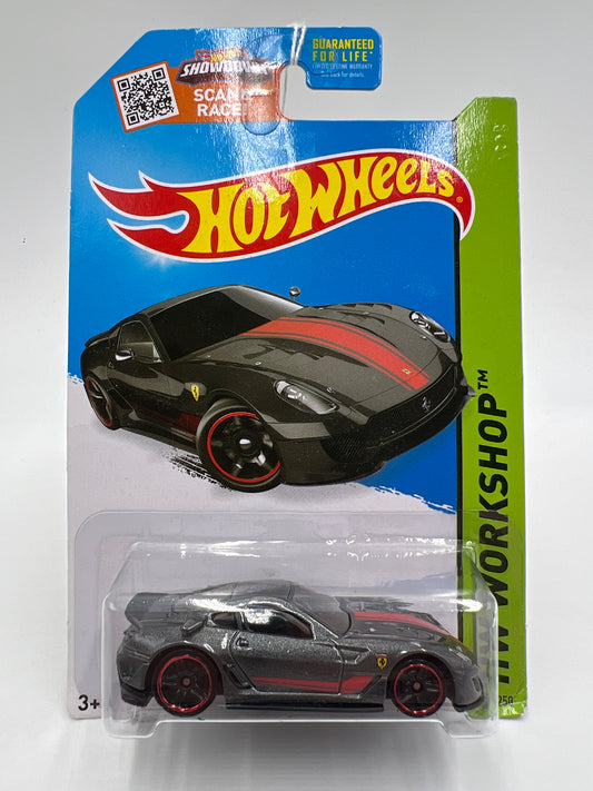 2015 Hot Wheels Workshop #188 Ferrari 599XX Gray