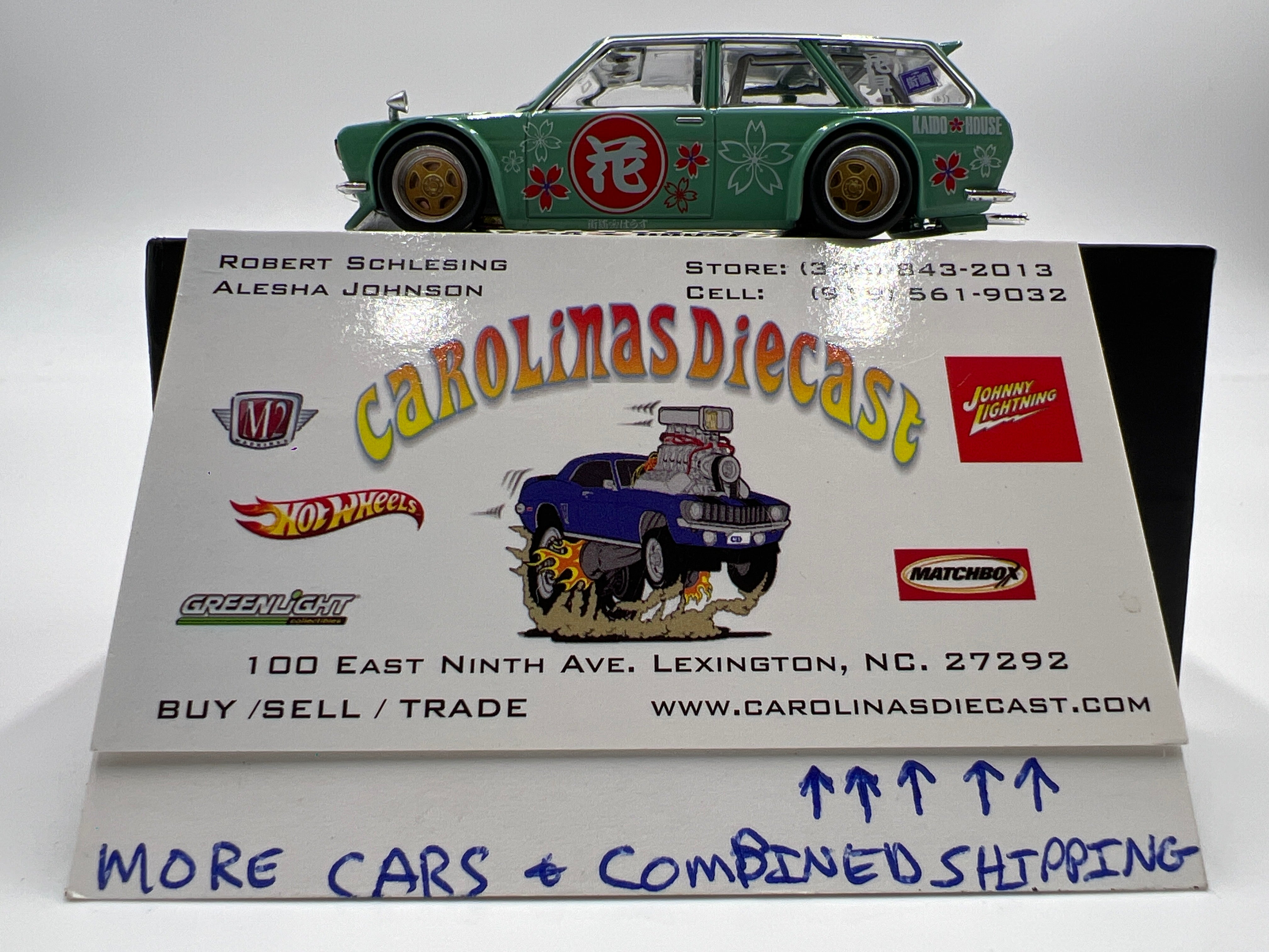 Mini GT Kaido House #013 Datsun 510 Wagon Green – carolinasdiecast