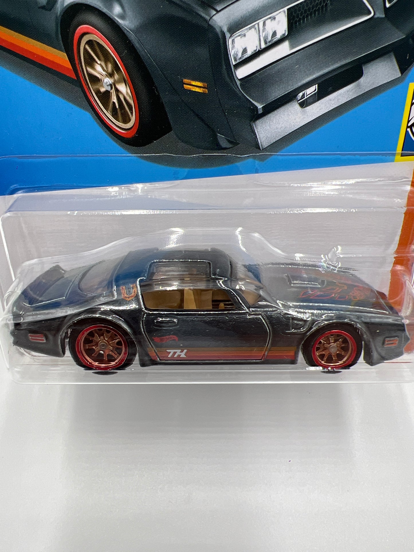 2024 Hot Wheels Super Treasure Hunt #206 L Case 77 Pontiac Firebird T/A W/Protector