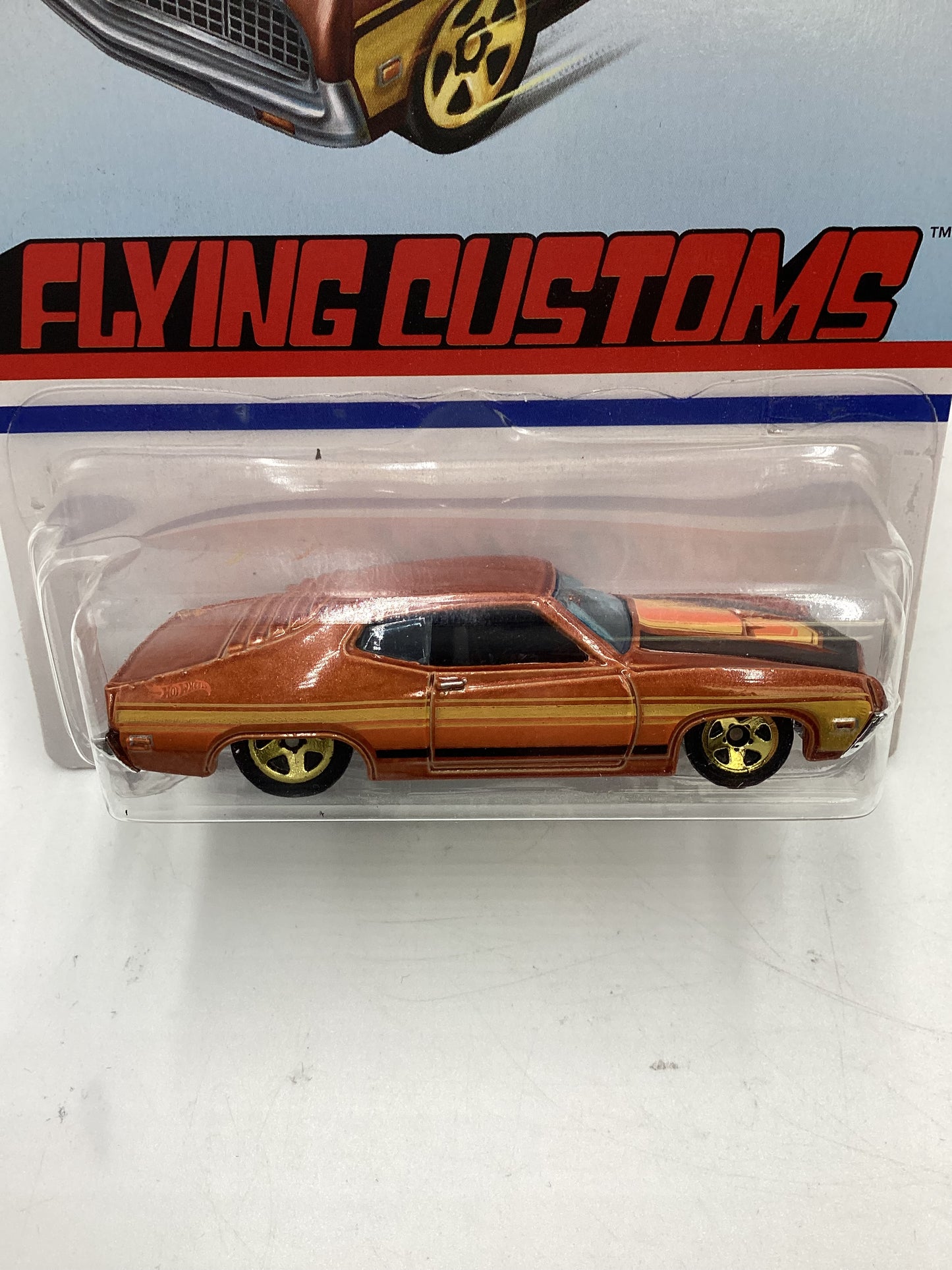 Hot Wheels Target Exclusive Flying Customs 70 Ford Torino Brown