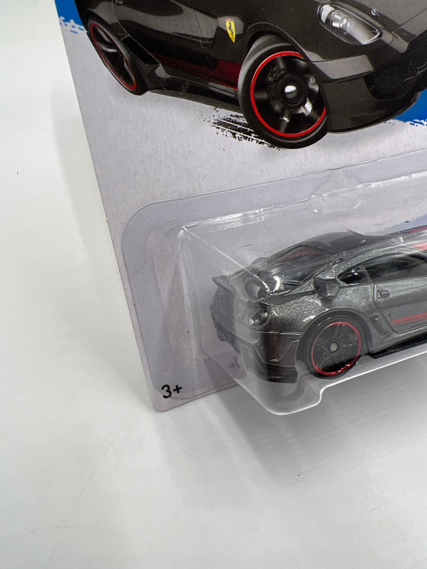 2015 Hot Wheels Workshop #188 Ferrari 599XX Gray International Card