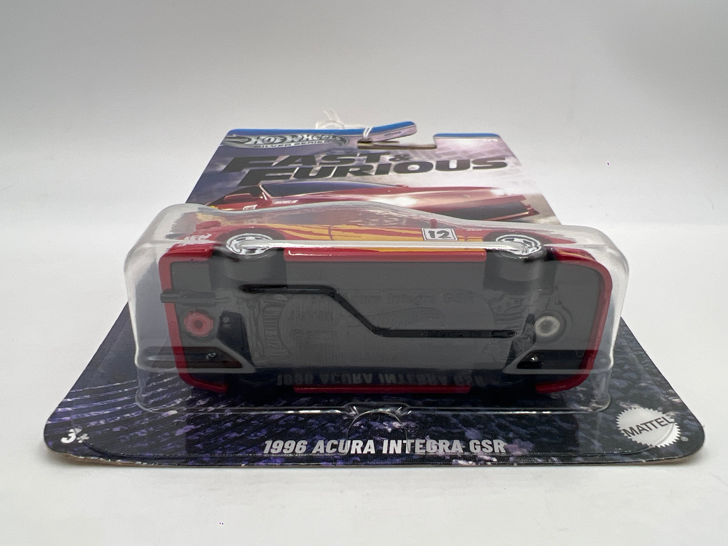 Hot Wheels Silver Series Fast & Furious Racing Course #2 1996 Acura Integra GSR Red 161L