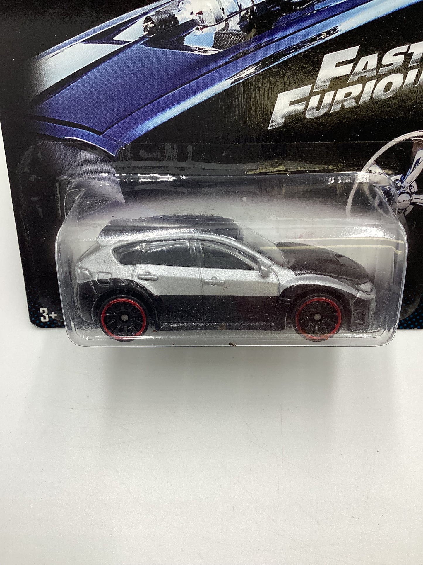 2015 Hot Wheels Fast & Furious #7 Subaru WRX STI Silver/Black 72A