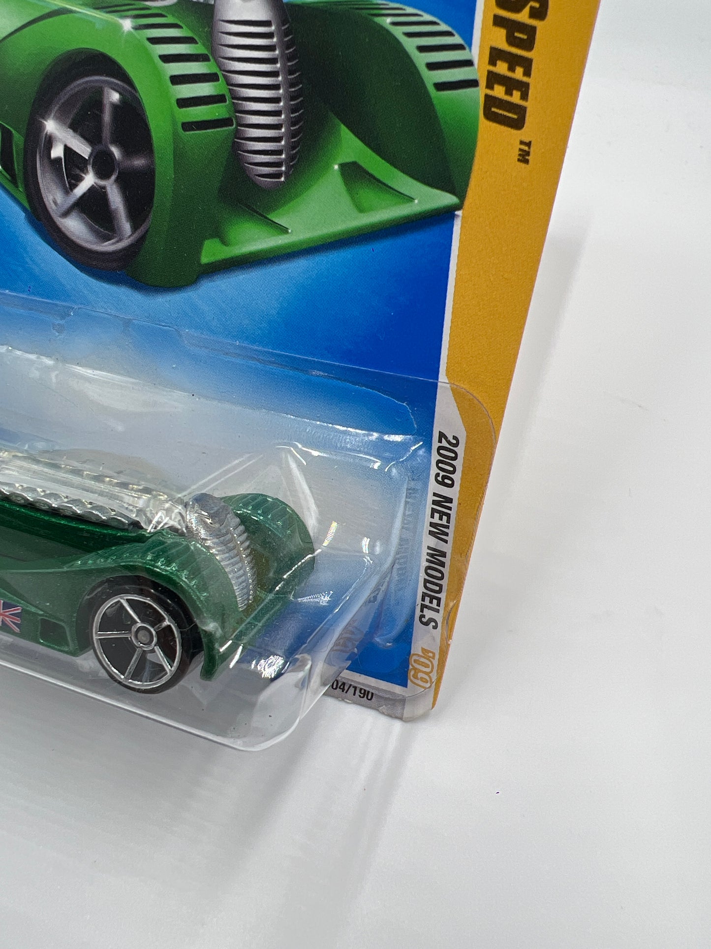 2009 Hot Wheels New Models #4 Brit Speed Green aa6