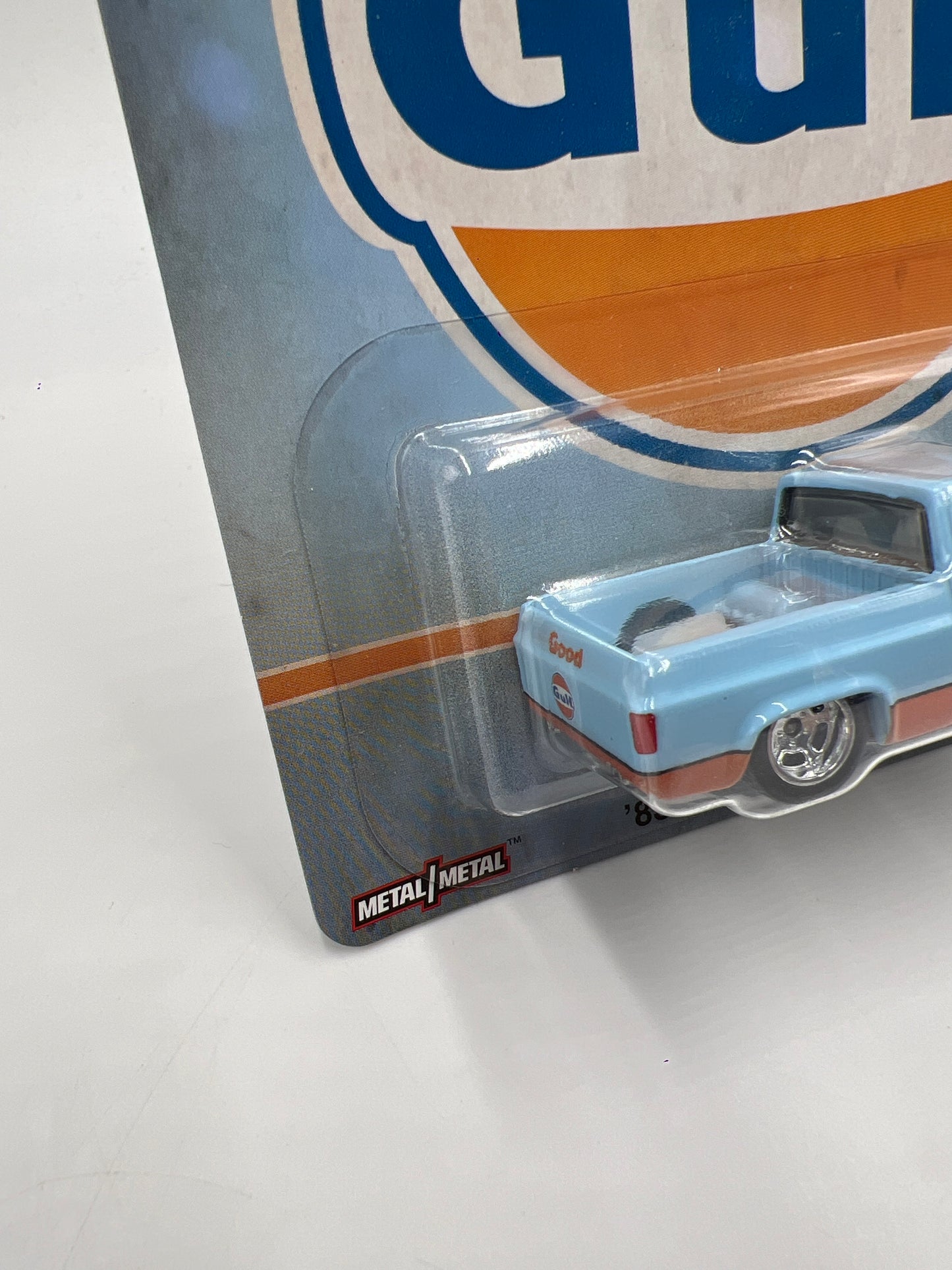 2020 Hot Wheels Car Culture Vintage Oil #2 83 Chevy Silverado Gulf Blue W/Protector