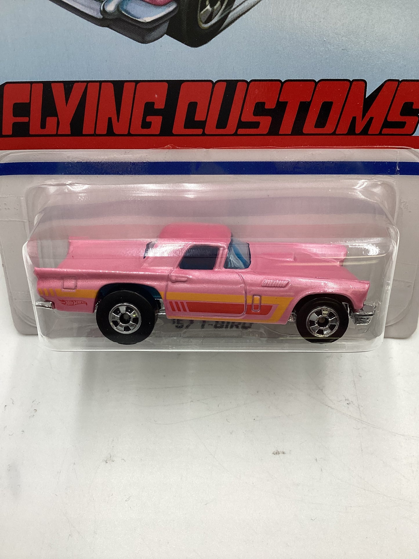 Hot Wheels Target Exclusive Flying Customs 57 T-Bird Pink