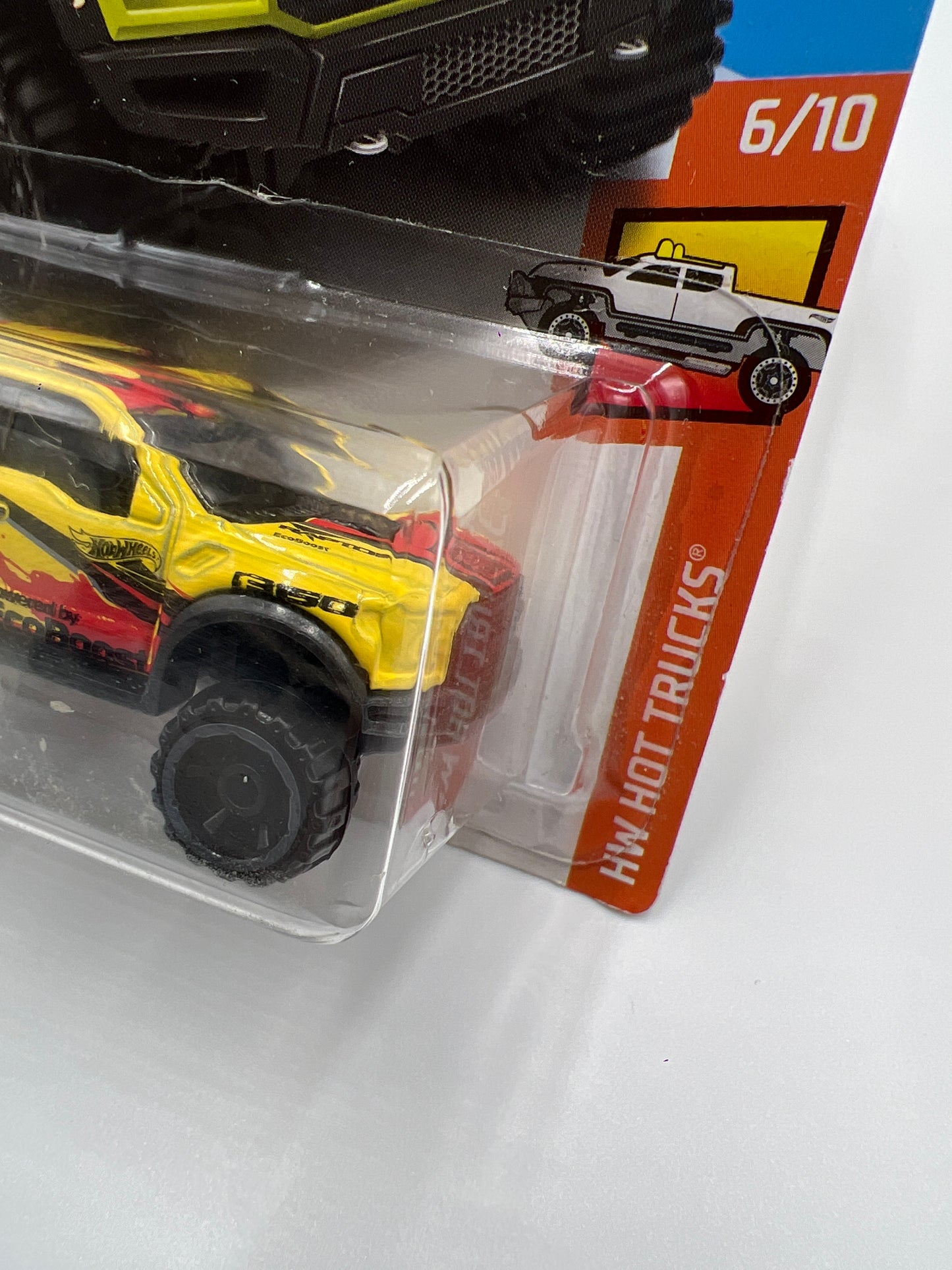 2018 Hot Wheels Hot Trucks #175 17 Ford F-150 Raptor Yellow 26E