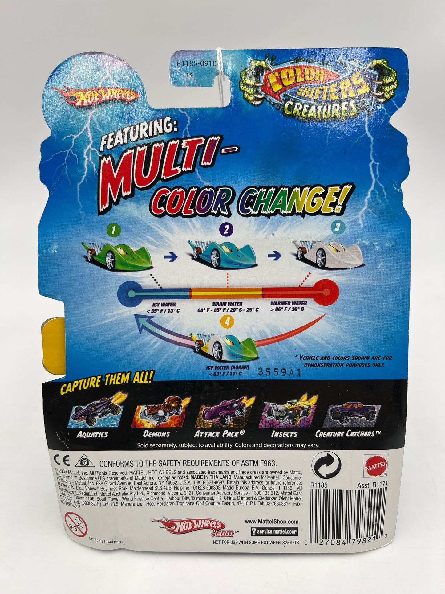 Hot Wheels Color Shifters Creatures Buzzkill SR