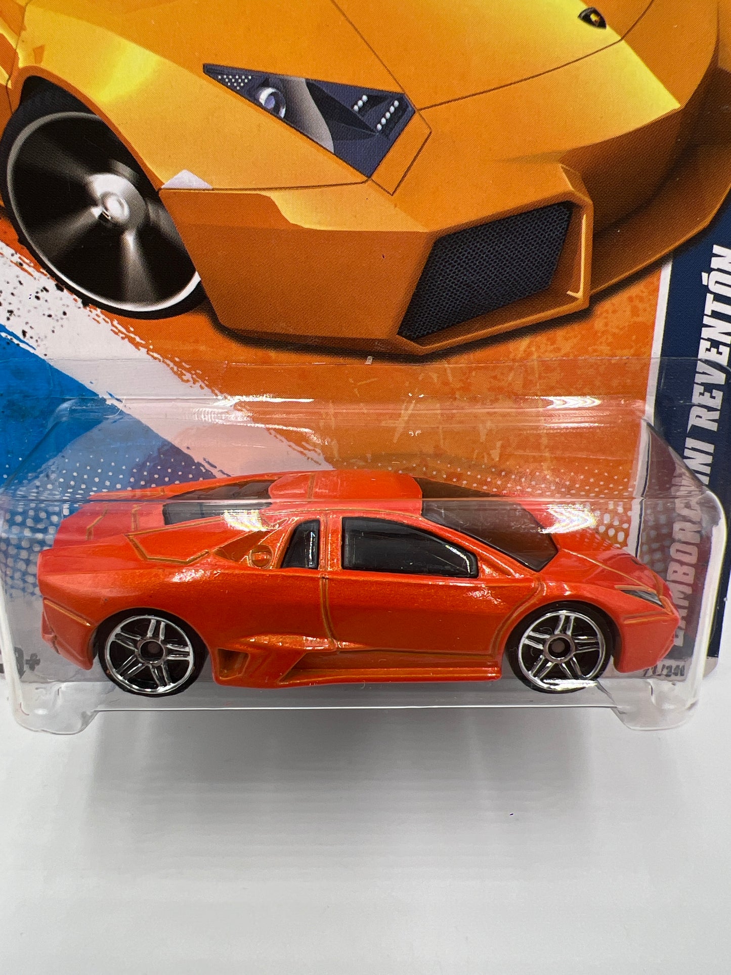 2010 Hot Wheels Garage  #71 Lamborghini Reventon Orange 102C