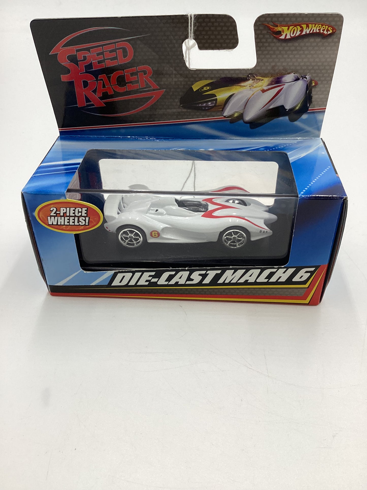 Hot Wheels Speed Racer Die-cast Mach 6 White VHTF