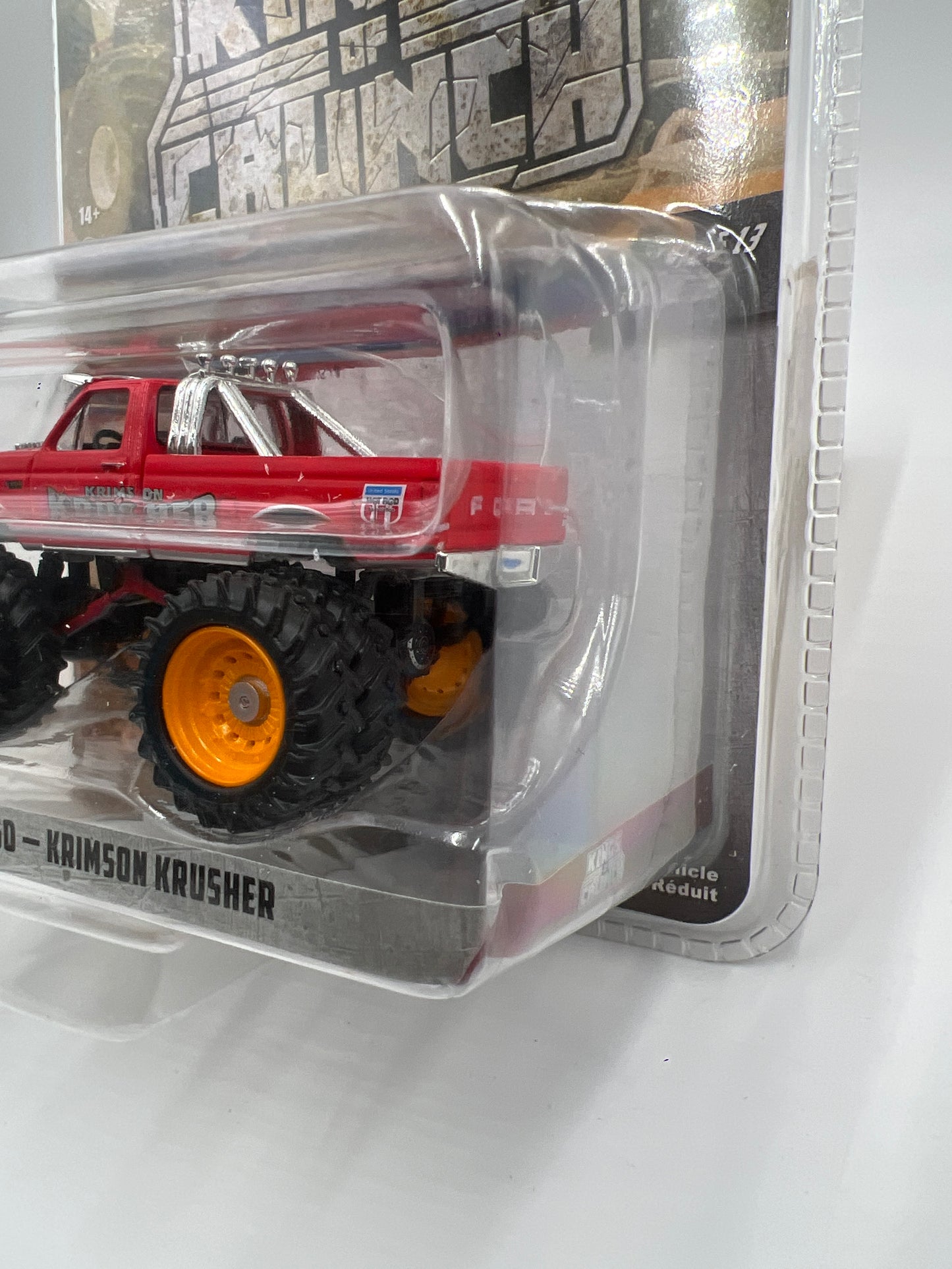 Greenlight Kings of Crunch Series 13 1989 Ford F-250 Krimson Krusher Red 216G