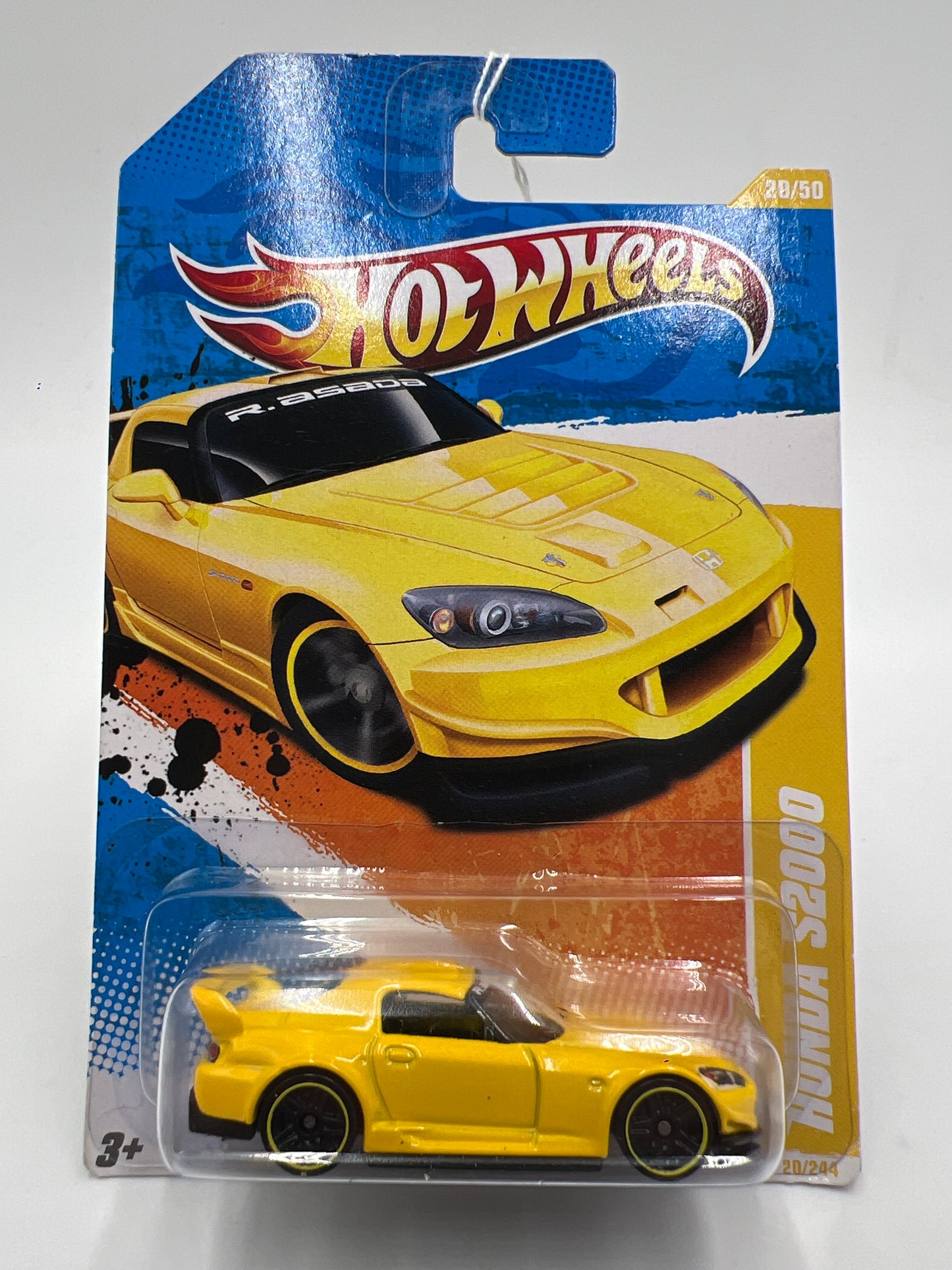 2011 Hot Wheels New Models #20 Honda S2000 Yellow 79A