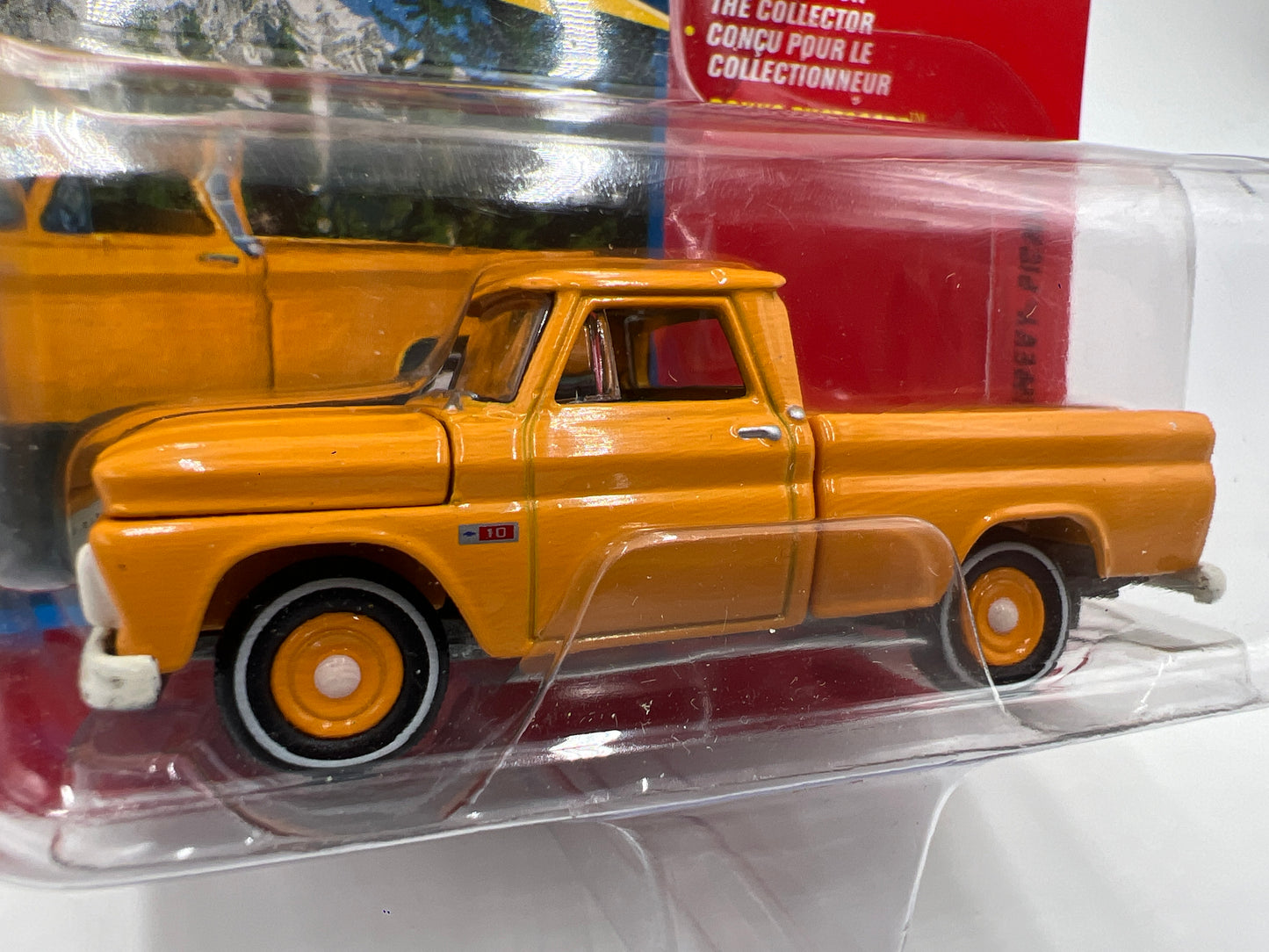 Johnny Lightning Chevy Thunder #11 1965 Chevy Pickup Orange 220G
