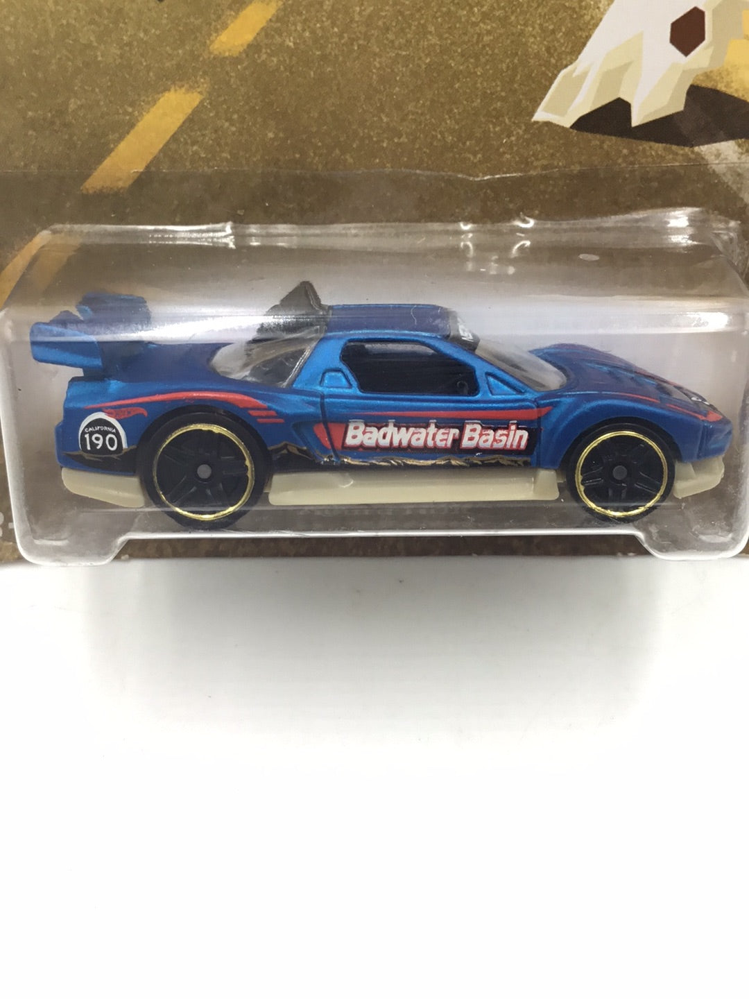 Hot Wheels Road Trippin Acura NSX #32 (Bad Card) Y4