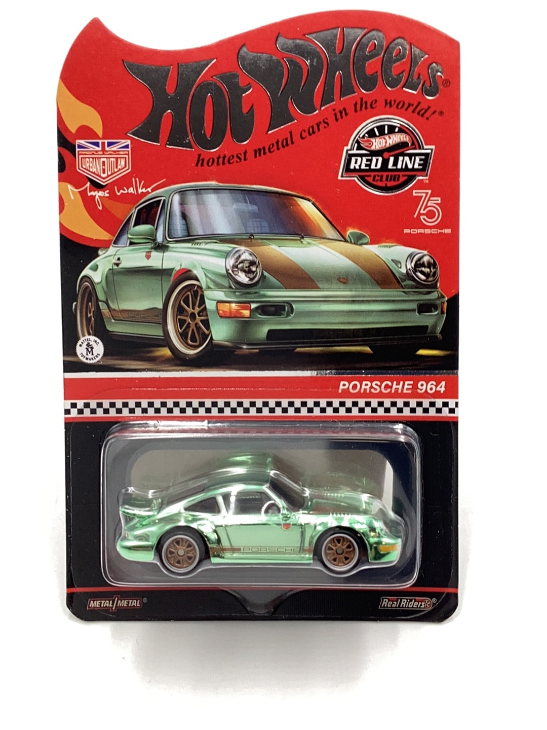 Hot wheels redline club Porsche 964 with protector