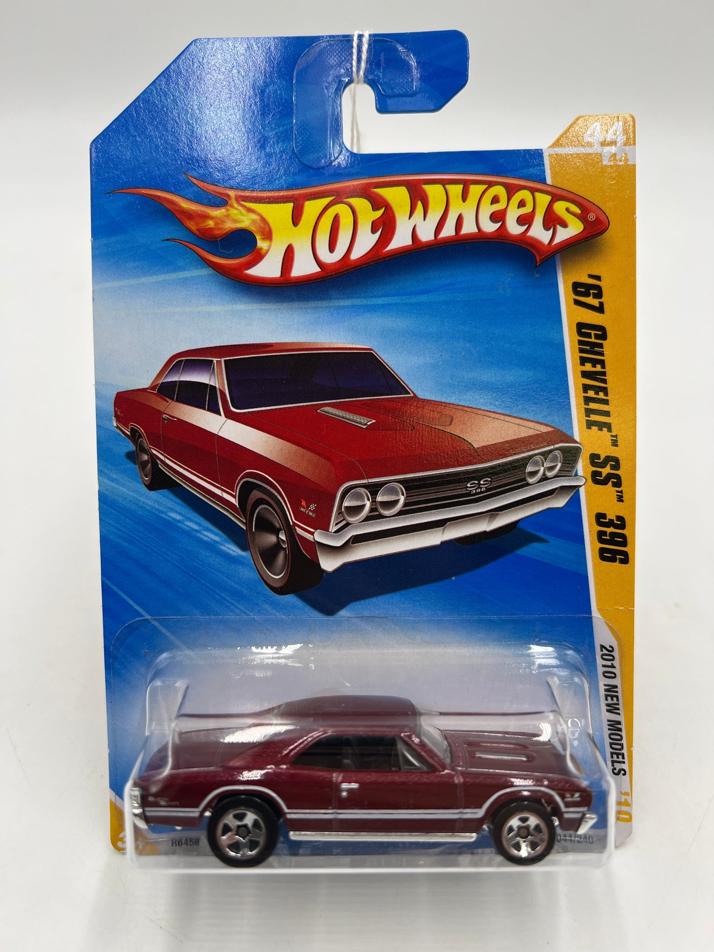 2010 Hot Wheels New Models #44 67 Chevelle SS 396 Red 9i