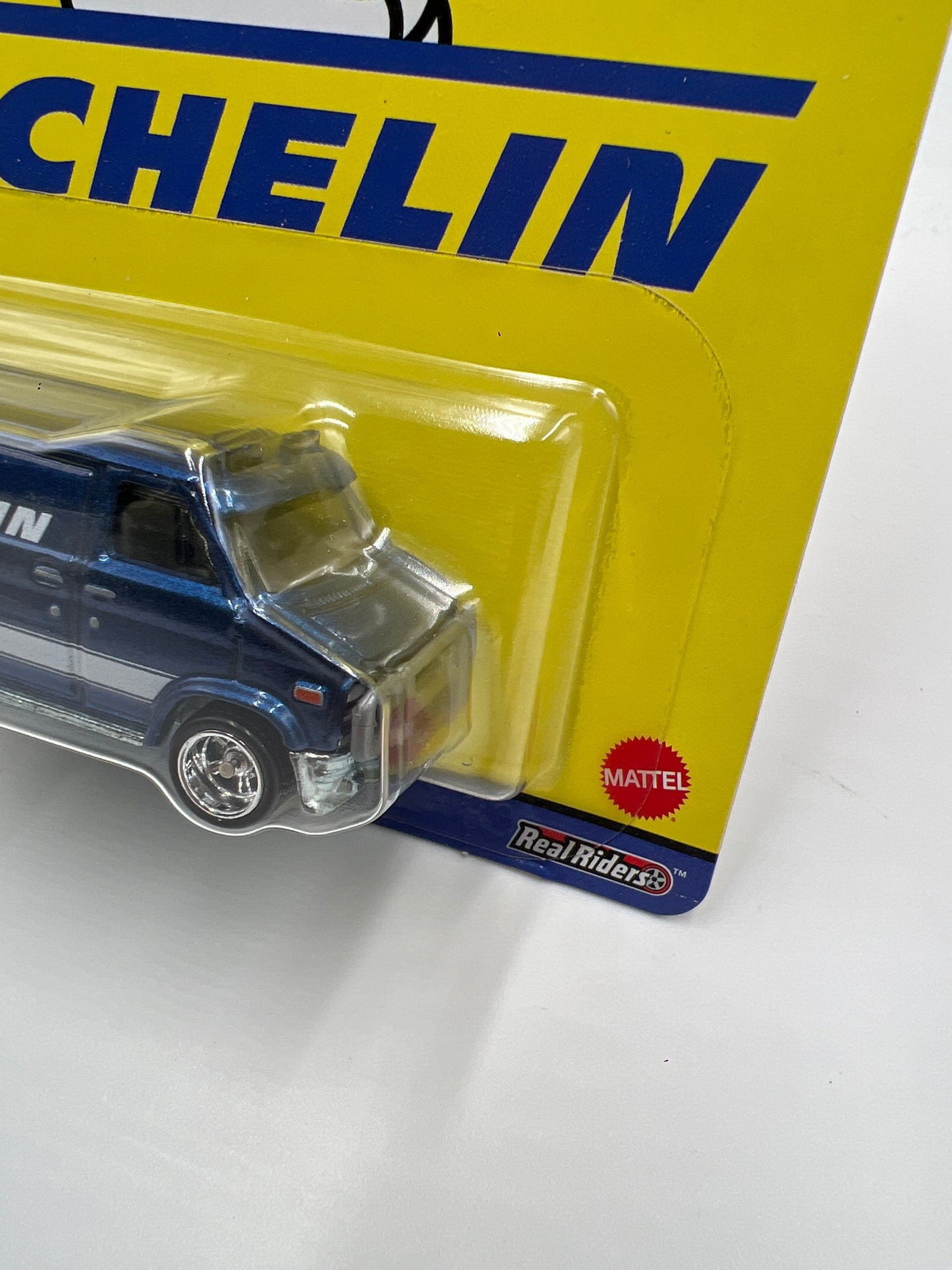 Hot Wheels Pop Culture Premium #5 Michelin Custom GMC Panel Van Blue 257H