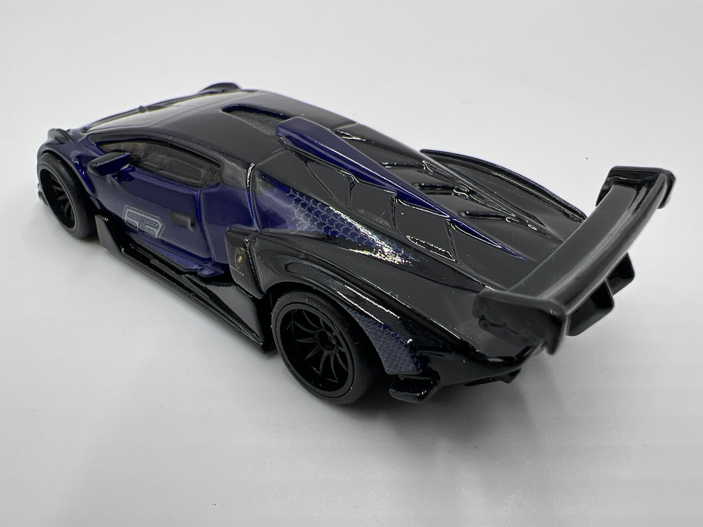 Hot Wheels 1/64 Premium Diorama Set Lamborghini Essenza SCV12 Dark Blue/Black Loose