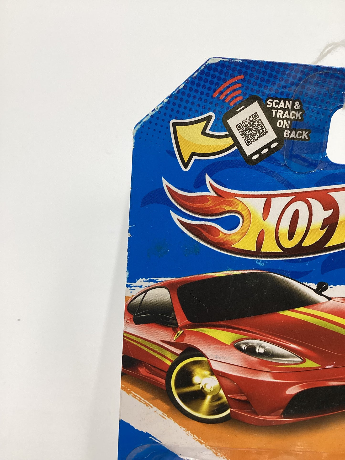 2012 Hot Wheels Treasure Hunt #59 Ferrari 430 Scuderia Red Card not Perfect 273A