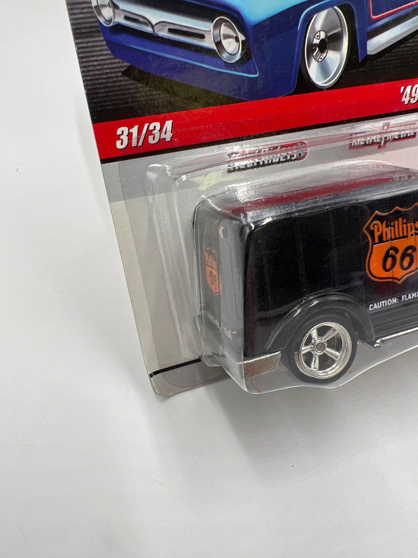 Hot Wheels Slick Rides #31 49 Ford C.O.E. Phillips 66 Red/Black 245C