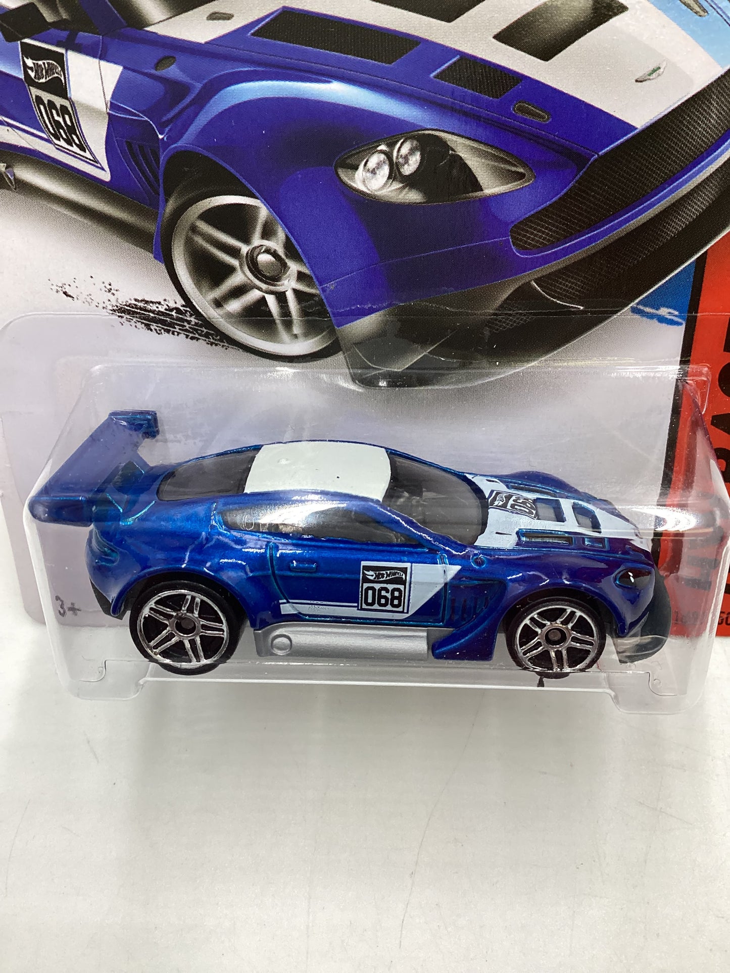 2015 Hot Wheels HW Race #149 Aston Martin Vantage GT3 Blue 107D