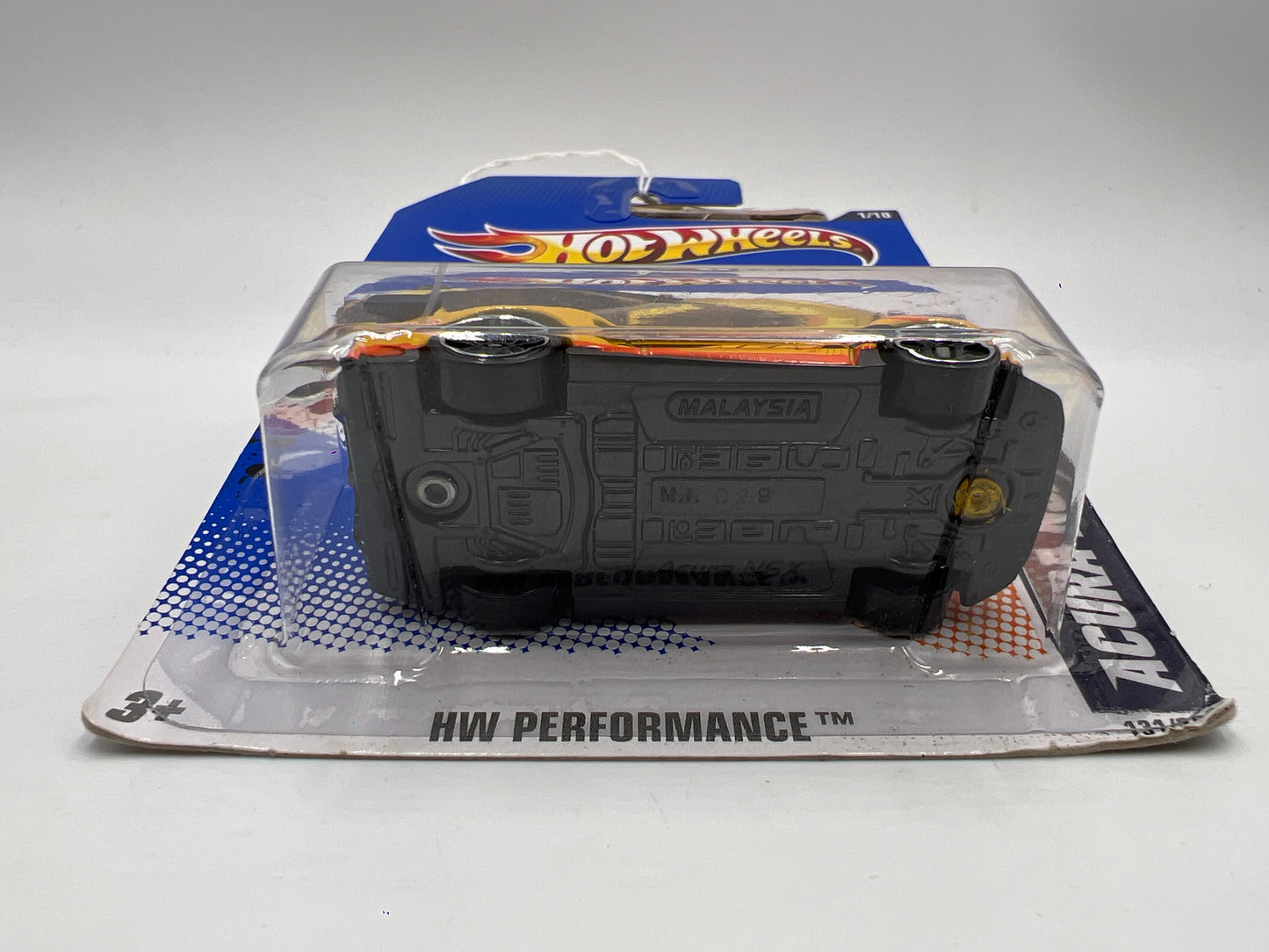 2011 Hot Wheels Performance #131 Acura NSX Yellow