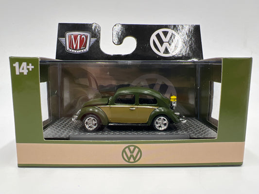 2025 M2 Machines 1953 VW Beetle Deluxe USA Model Green R90