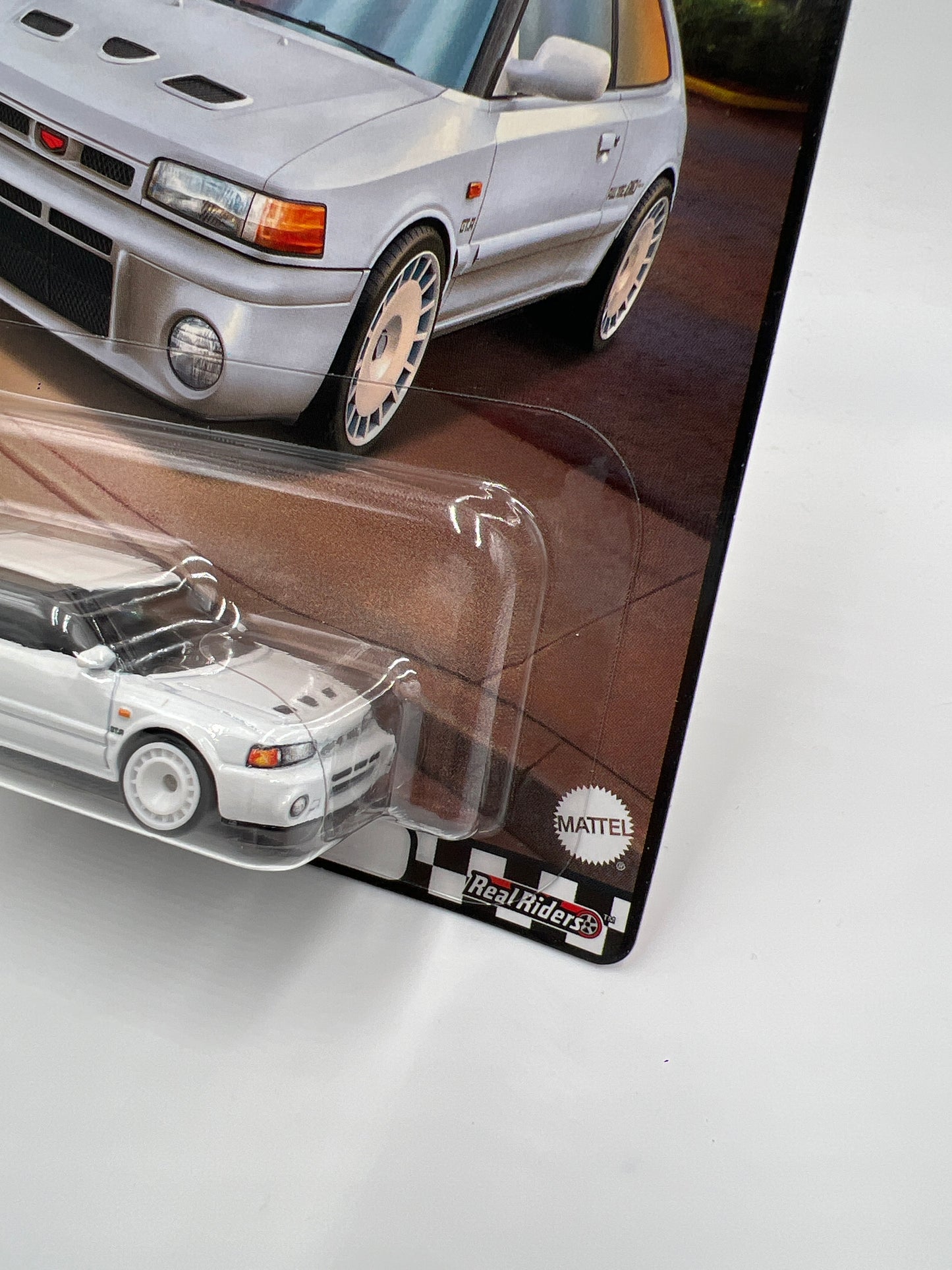 Hot Wheels Premium Boulevard #106 Mazda 323 GTR White 264G