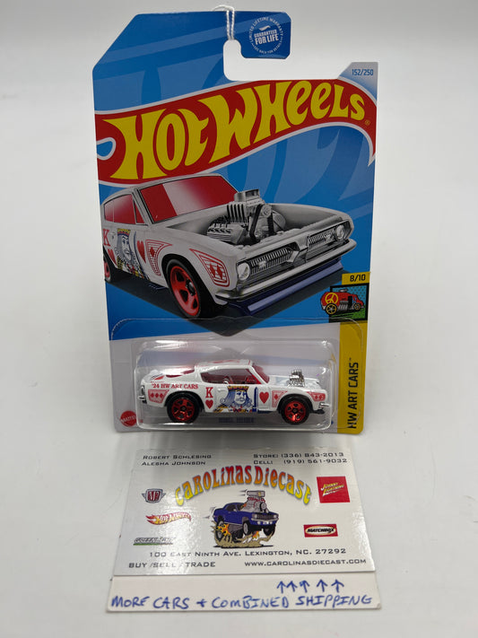 2024 Hot Wheels H Case #152 King Kuda White 55C