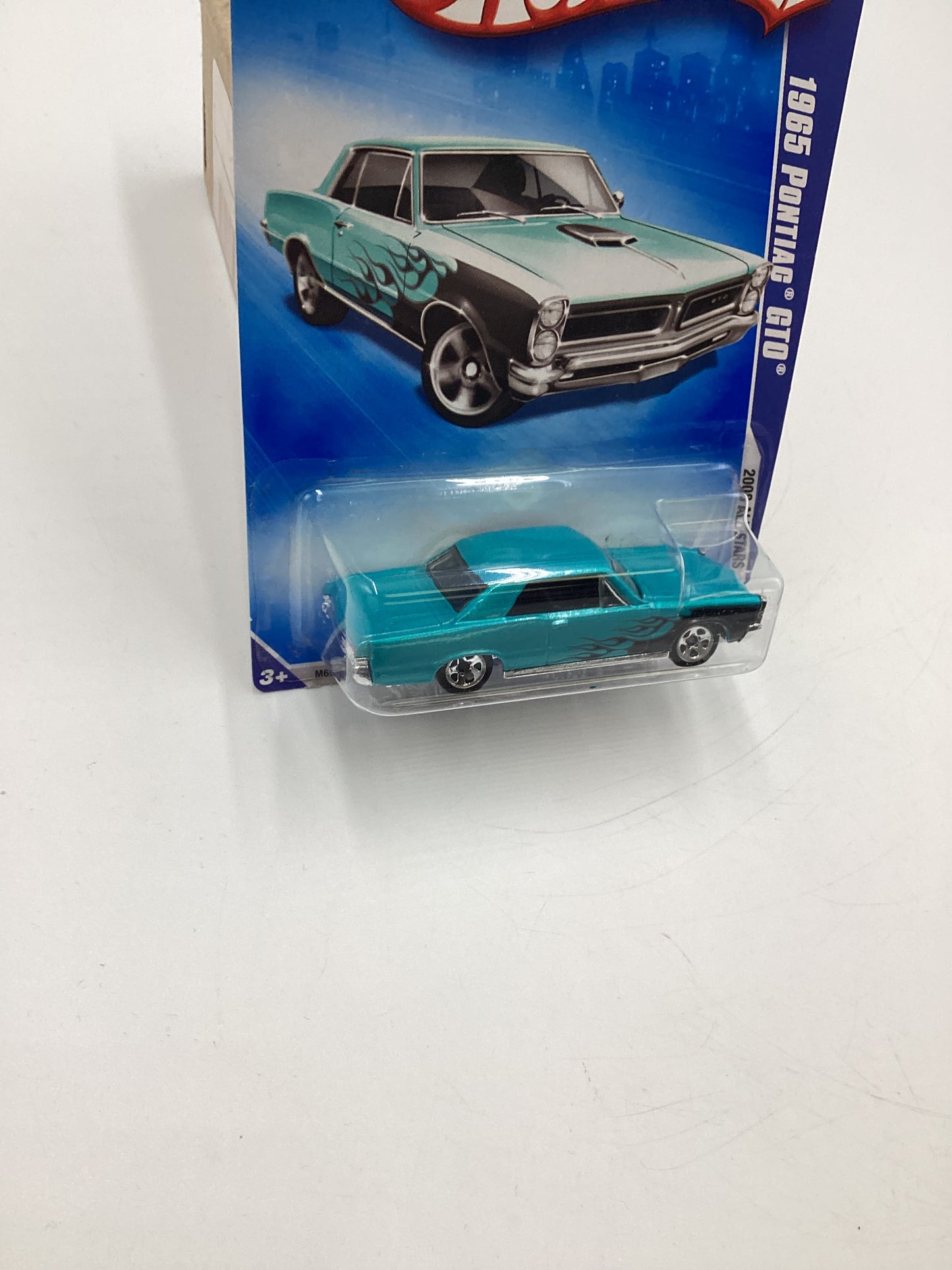 2008 Hot Wheels All Stars #70 1965 Pontiac GTO Blue