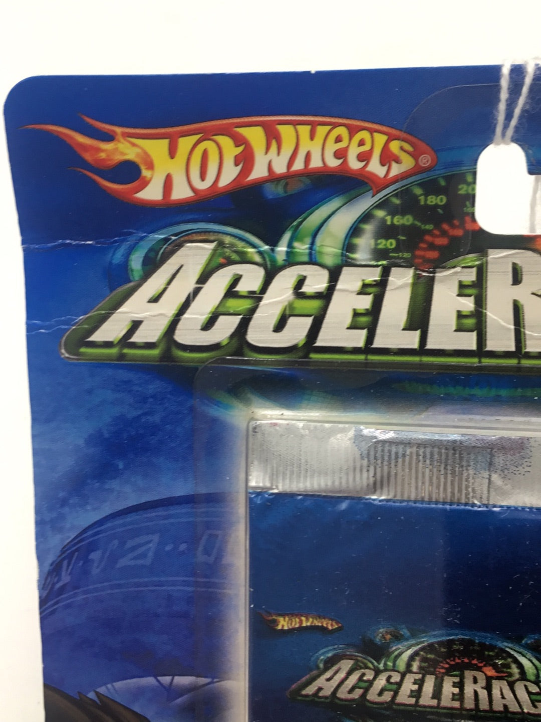 Hot wheels Acceleracers Metal Maniacs Spine Buster 7 of 9 CM6 Wheels Grey variant (Bad card)