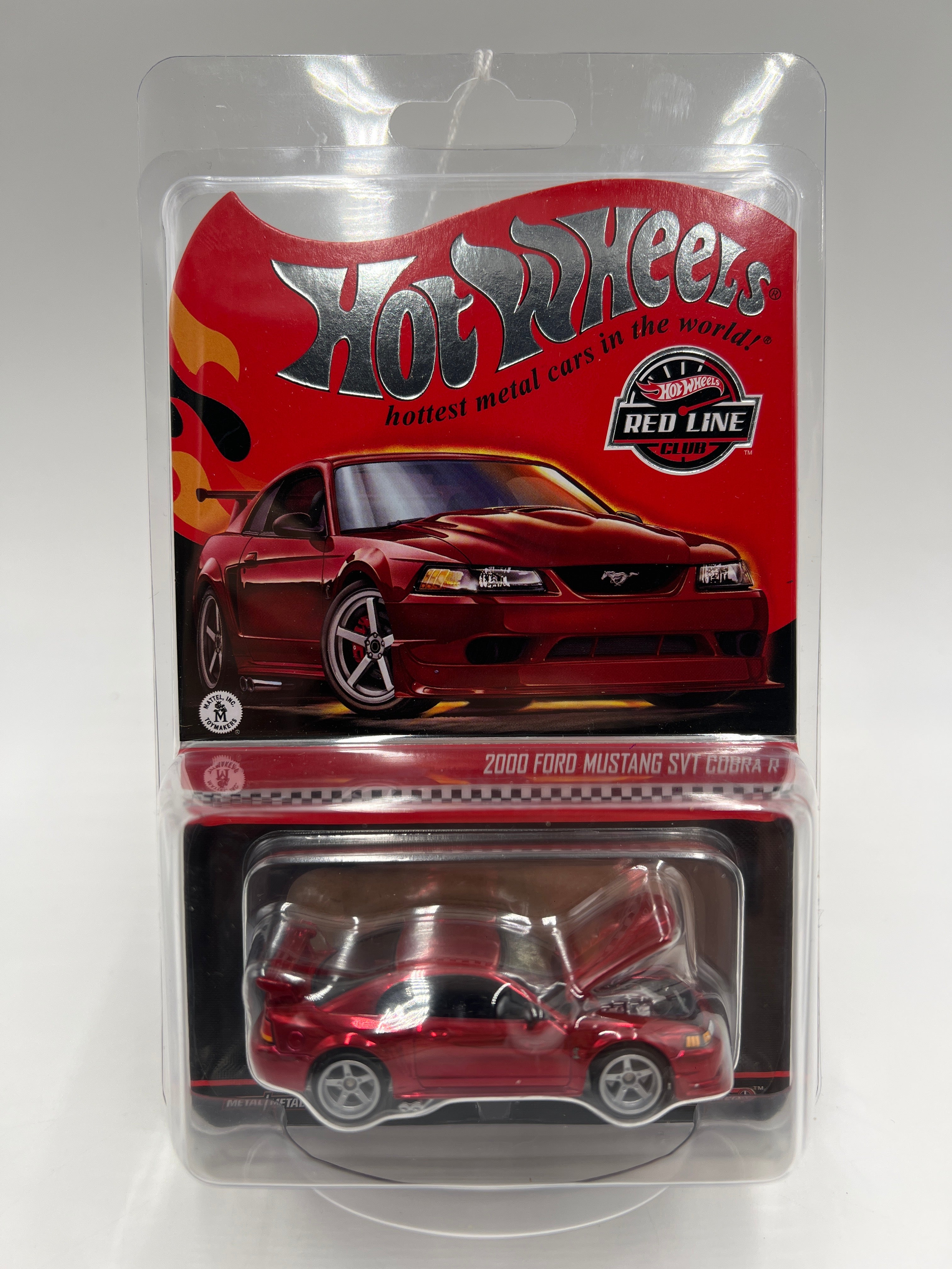 2025 Hot Wheels RLC Exclusive 2000 Ford Mustang SVT Cobra R Red W