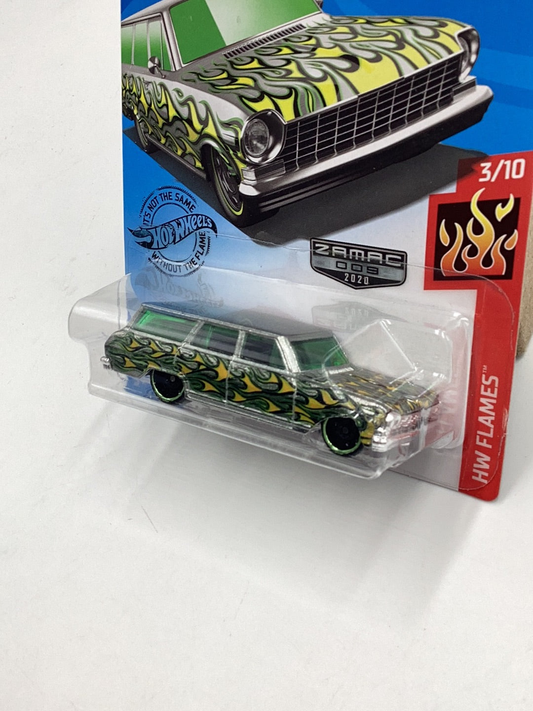 2020 Hot Wheels #141 64 Chevy Nova Wagon Walmart Exclusive Zamac #9 146E