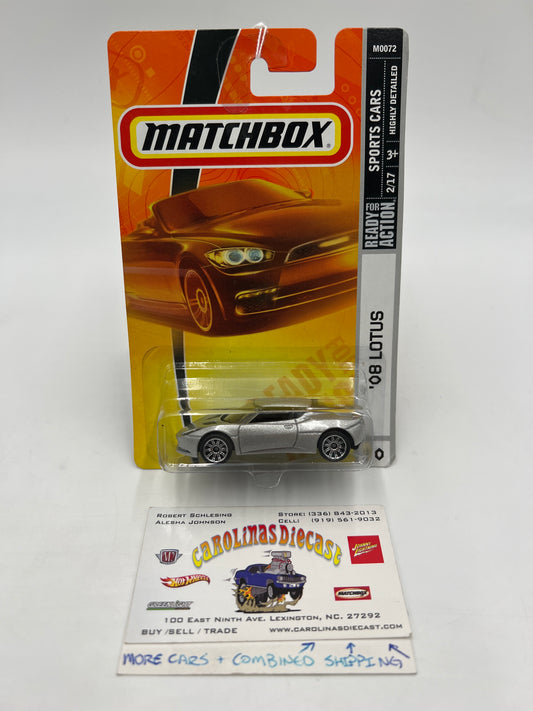Matchbox Sports Cars #10 08 Lotus Silver 217F