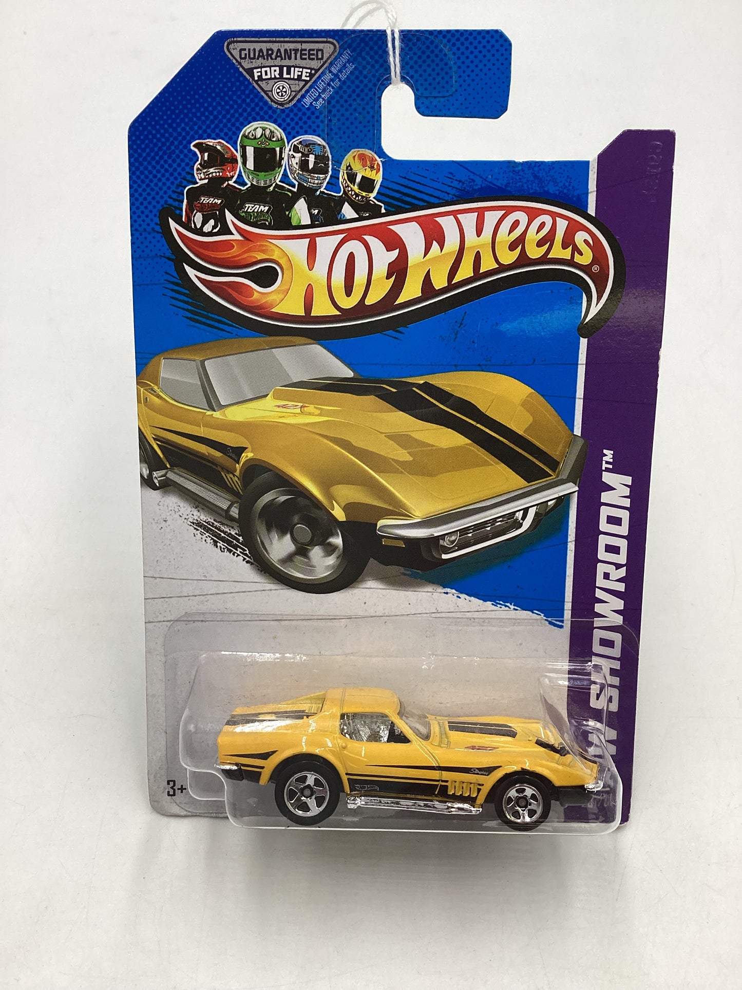 2013 Hot Wheels #201 69 Corvette Yellow 2C