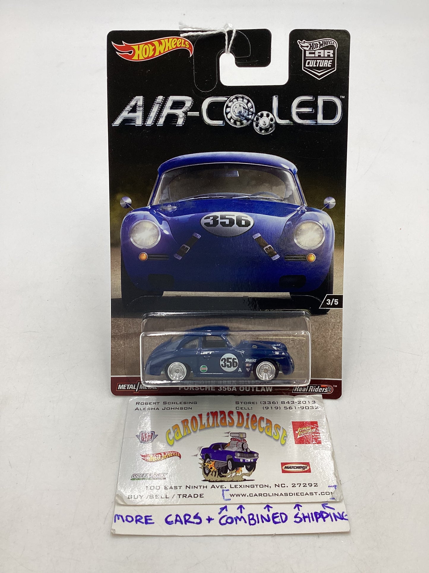 Hot Wheels Air Cooled Porsche 356A Outlaw 3/5