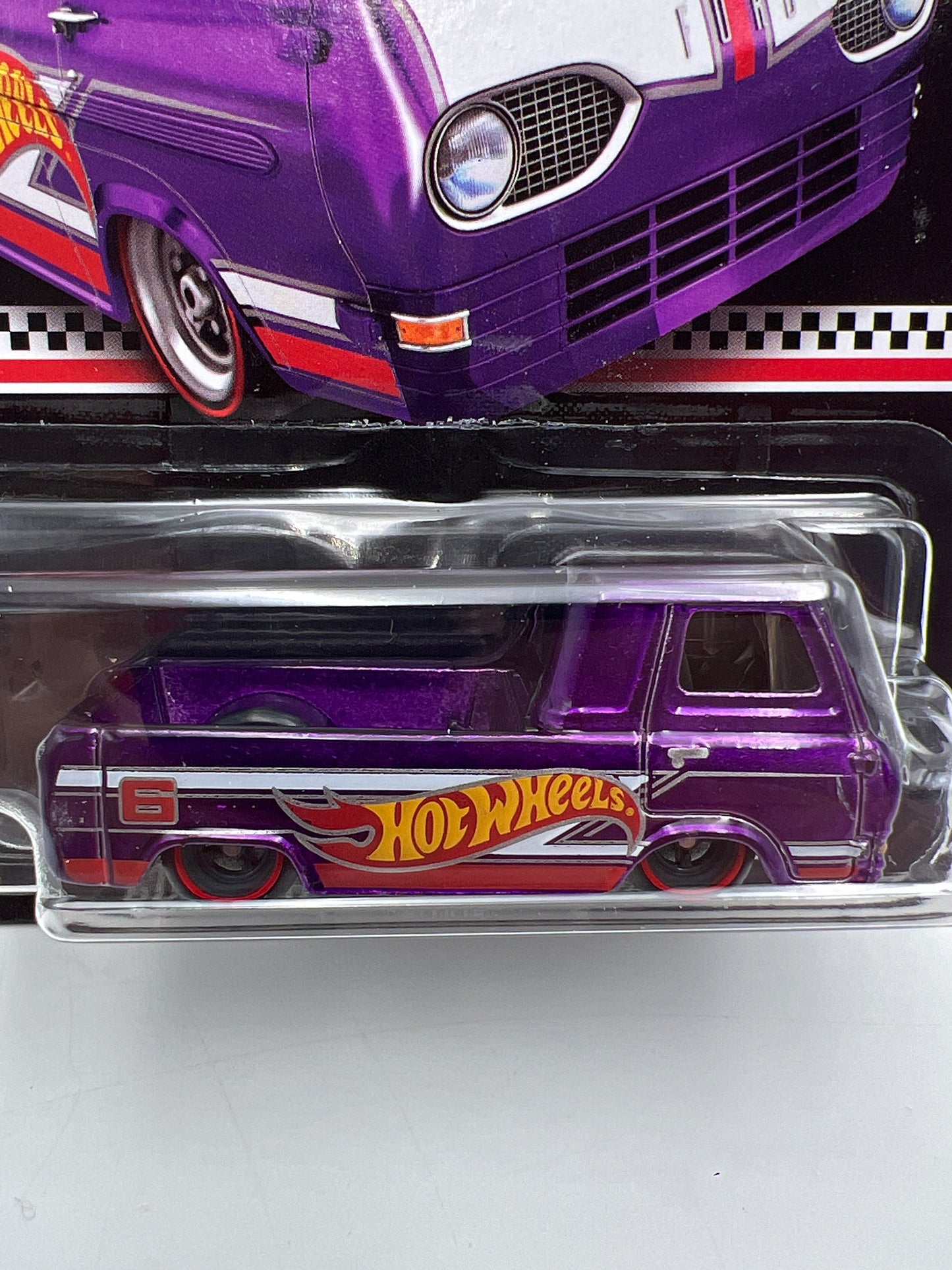 2020 Hot Wheels RLC Mail In #6 60s Ford Econoline Pickup Purple W/Protector