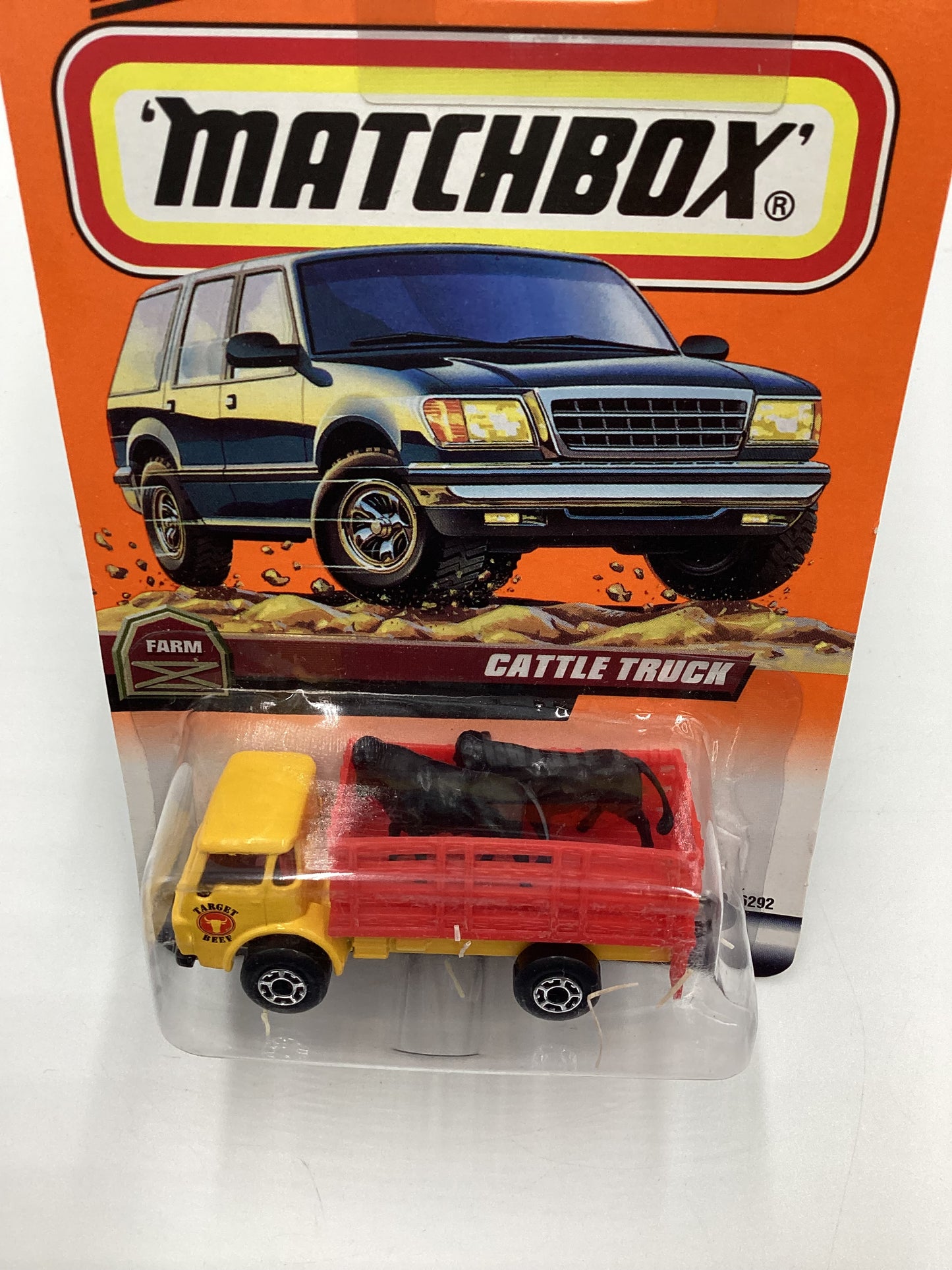 1998 Matchbox #88 Cattle Truck 206E