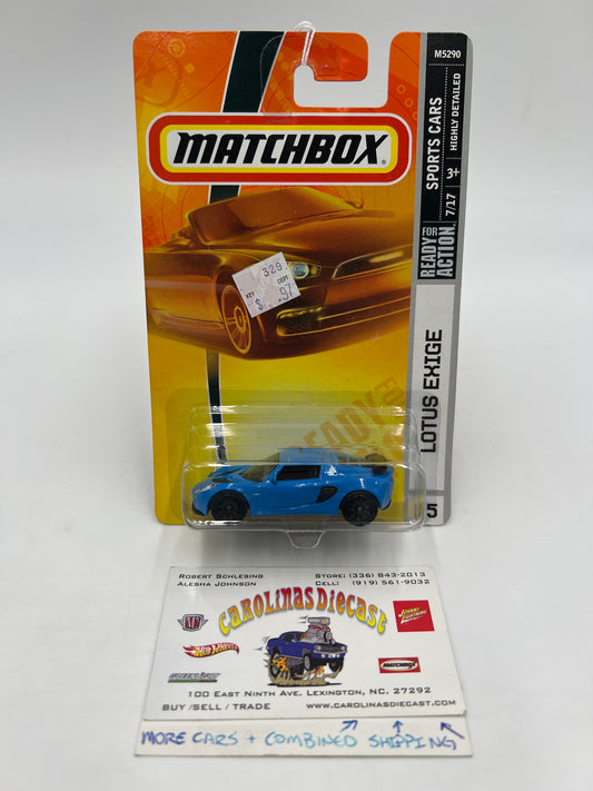 Matchbox Sports Cars #15 Lotus Exige Blue