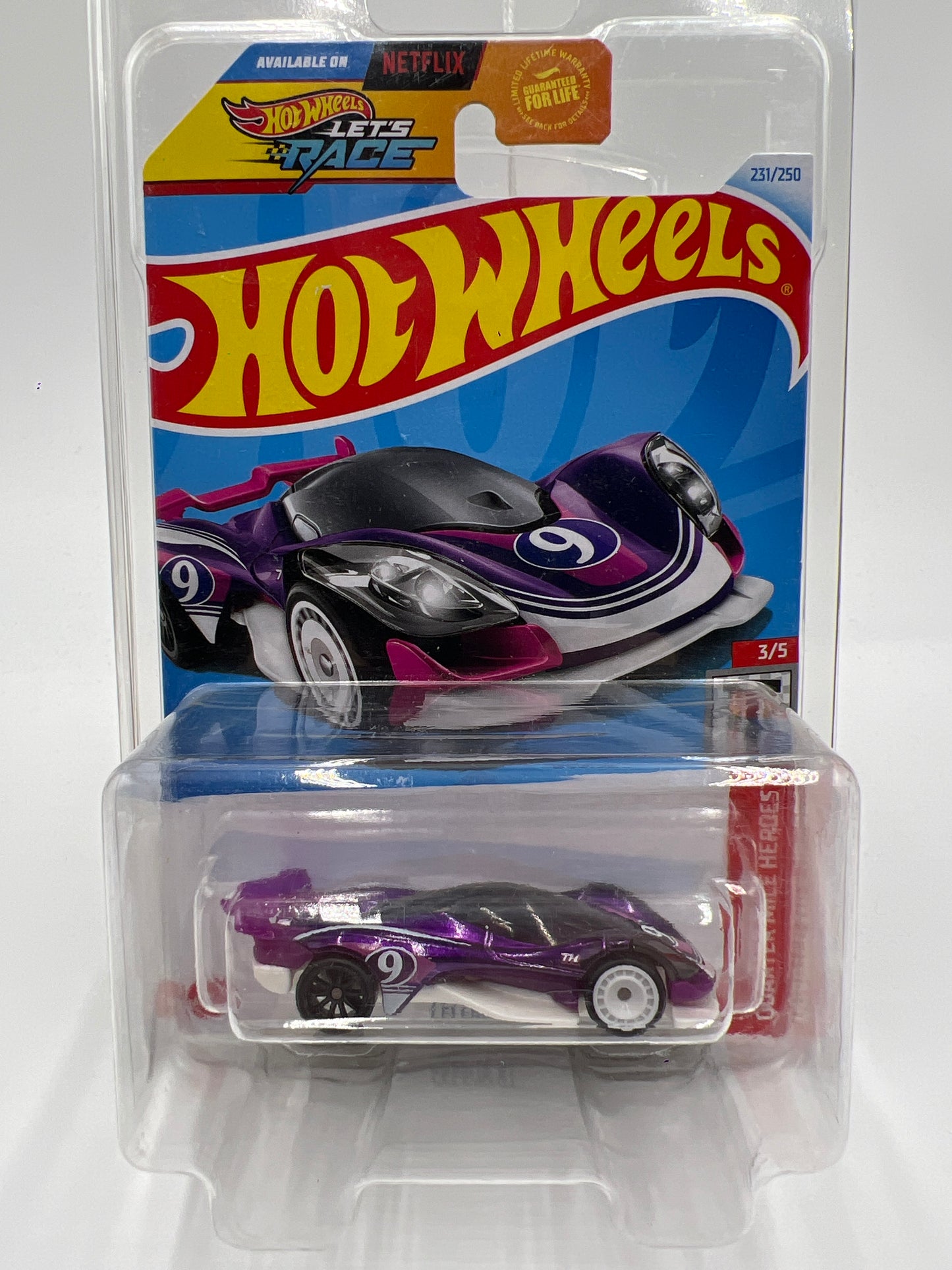2024 Hot Wheels Super Treasure Hunt #231 Celero GT Purple W/Protector
