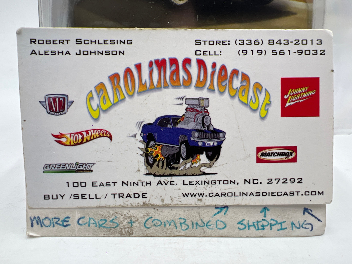 Hot Wheels Walmart Chevrolet Trucks 100 Years #2 83 Chevy Silverado Black W/Protector