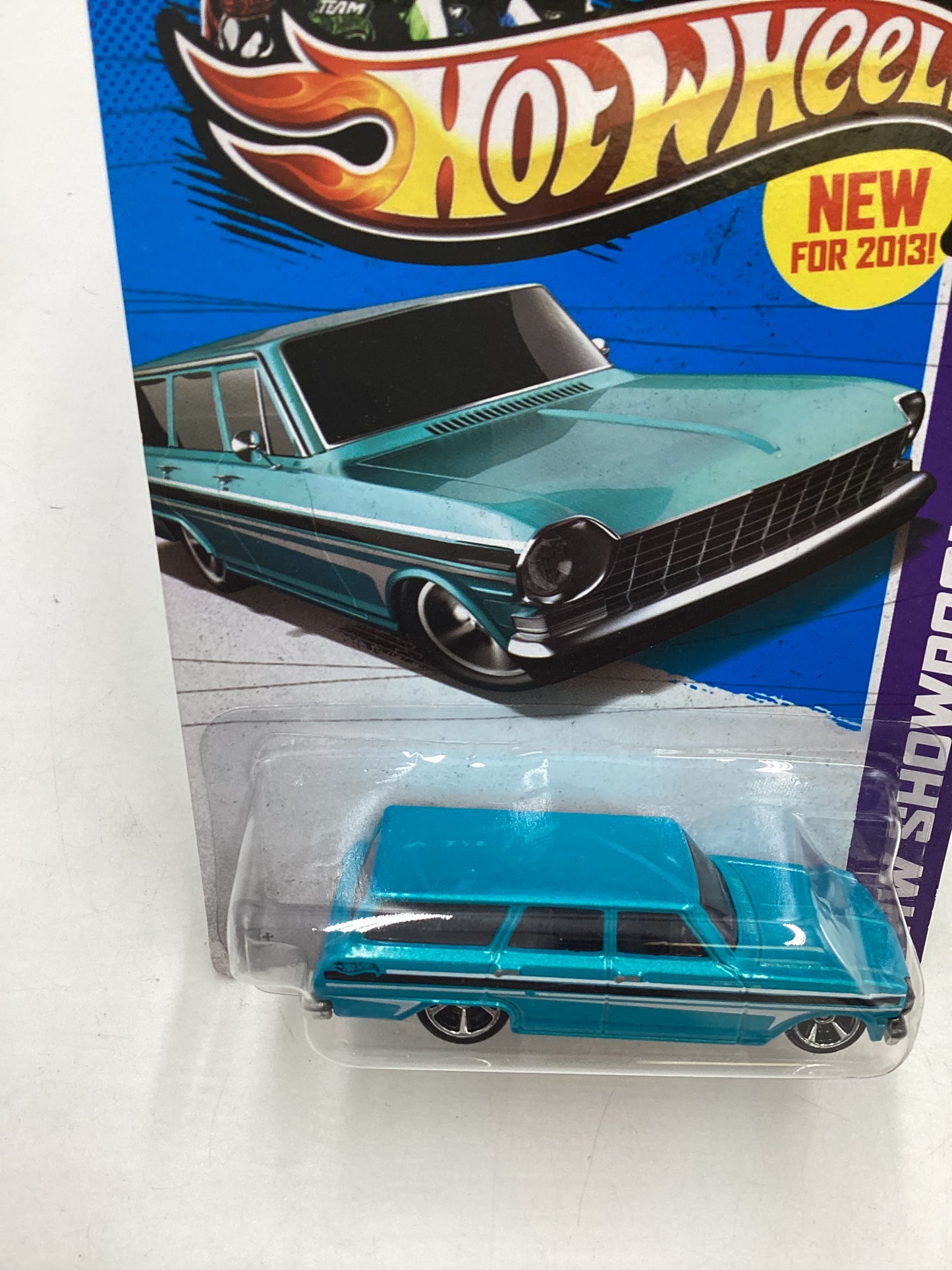 2013 Hot wheels 64 Chevy Nova Station Wagon #195 16B